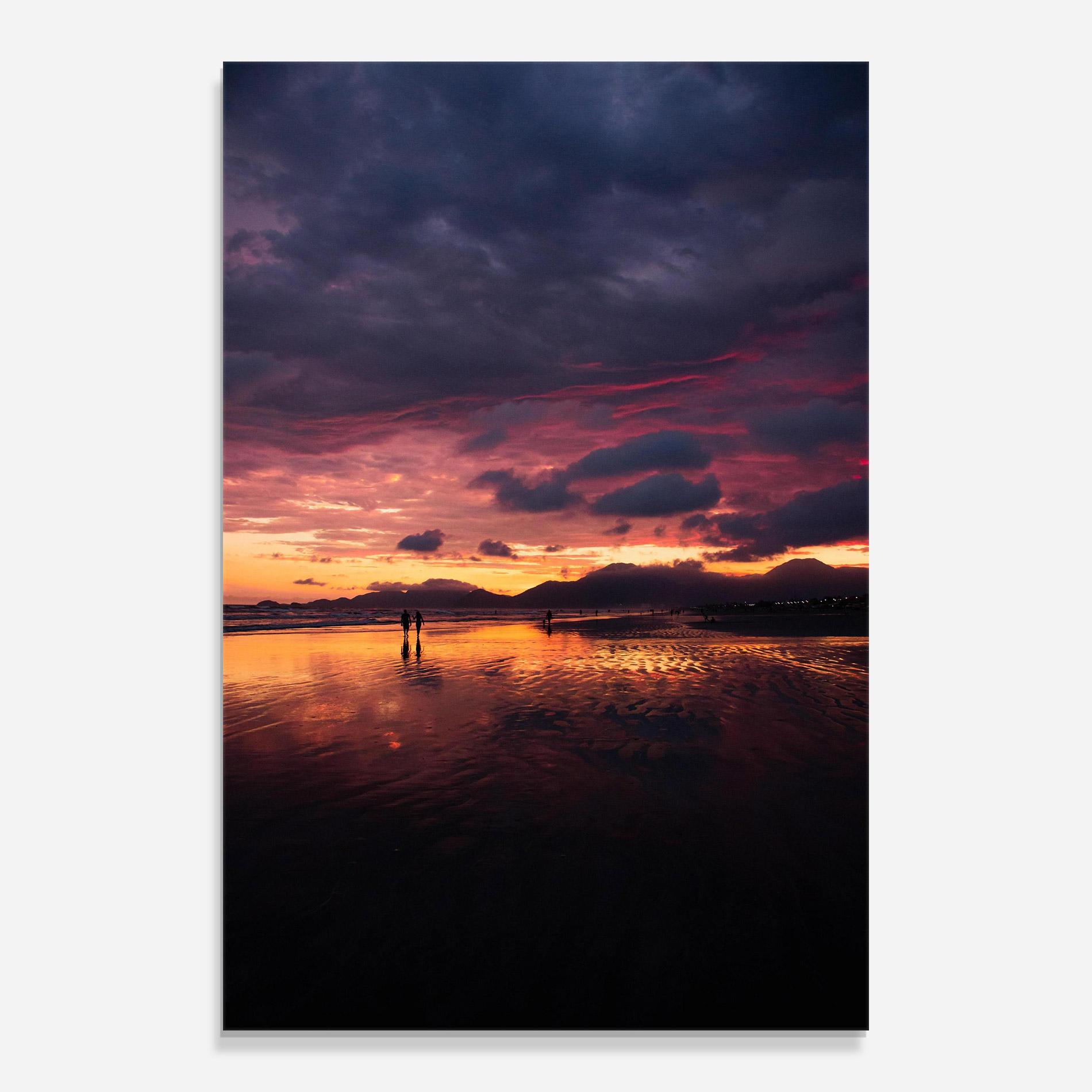 Obraz na Szkle Beach At Sunset mockup 0