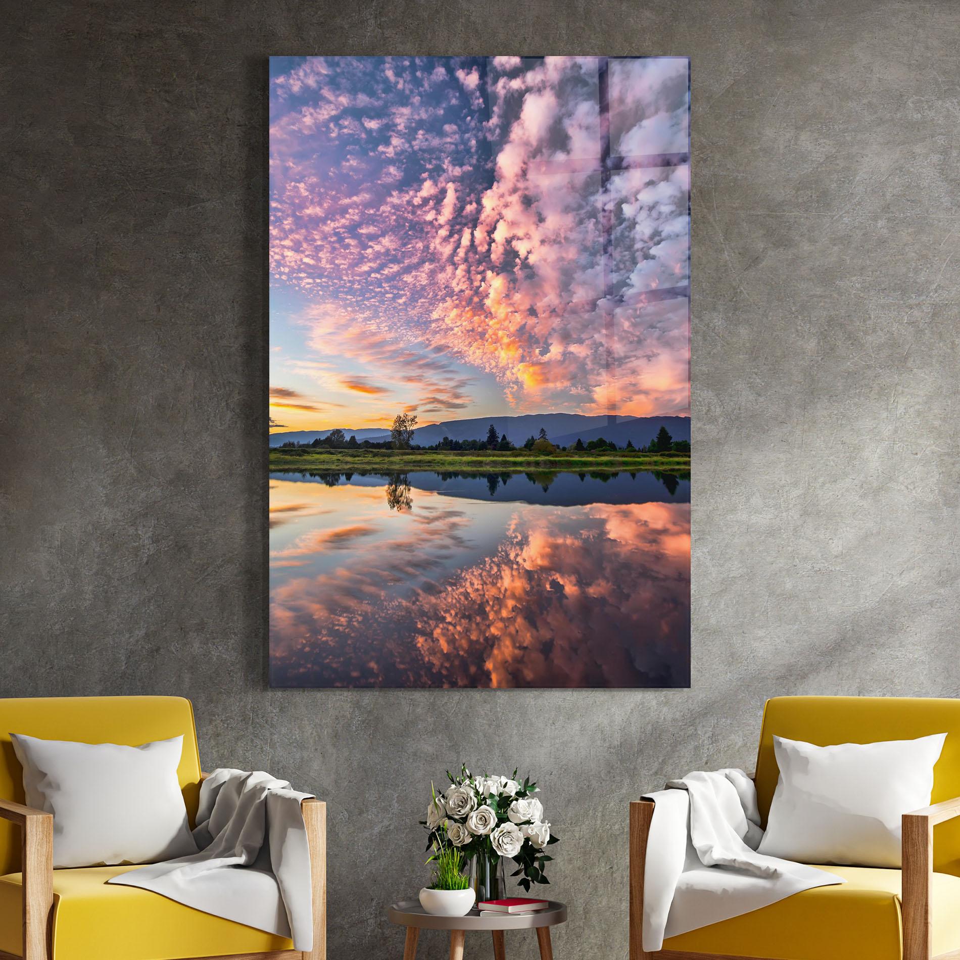 Obraz na Szkle Beautiful Sky mockup 4