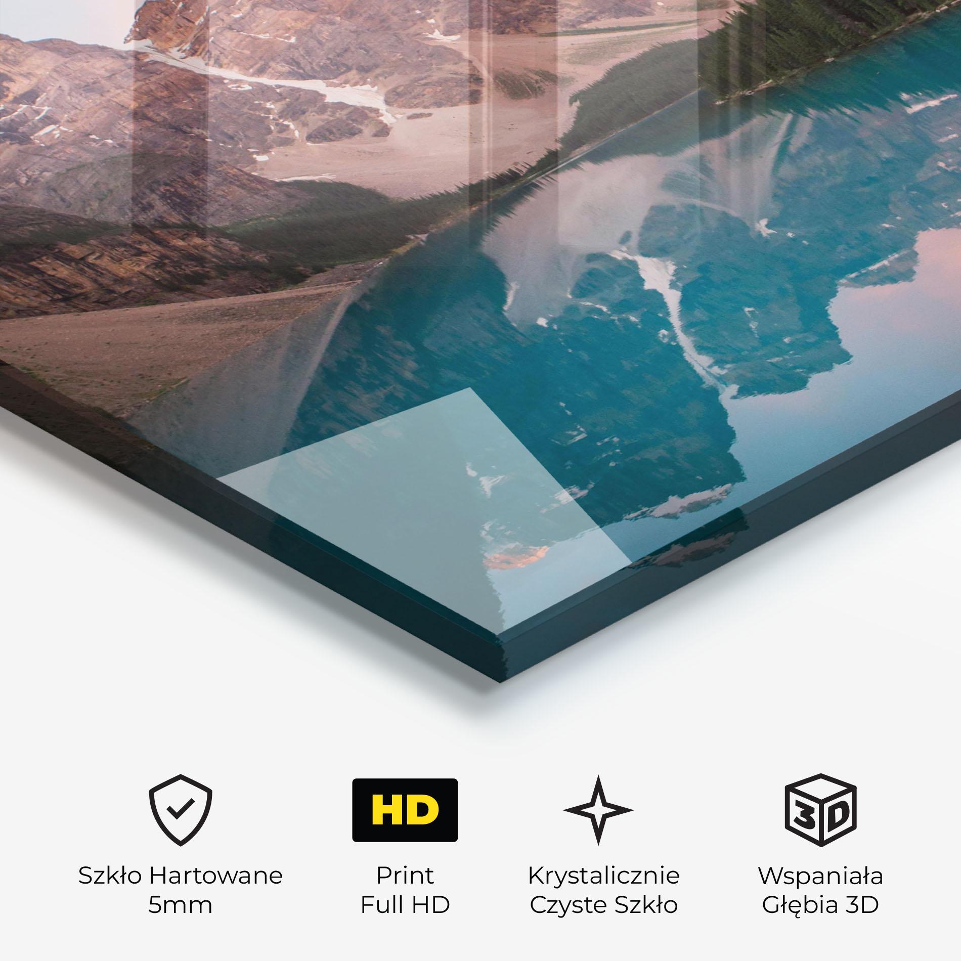 Obraz na Szkle Dream Land mockup 3