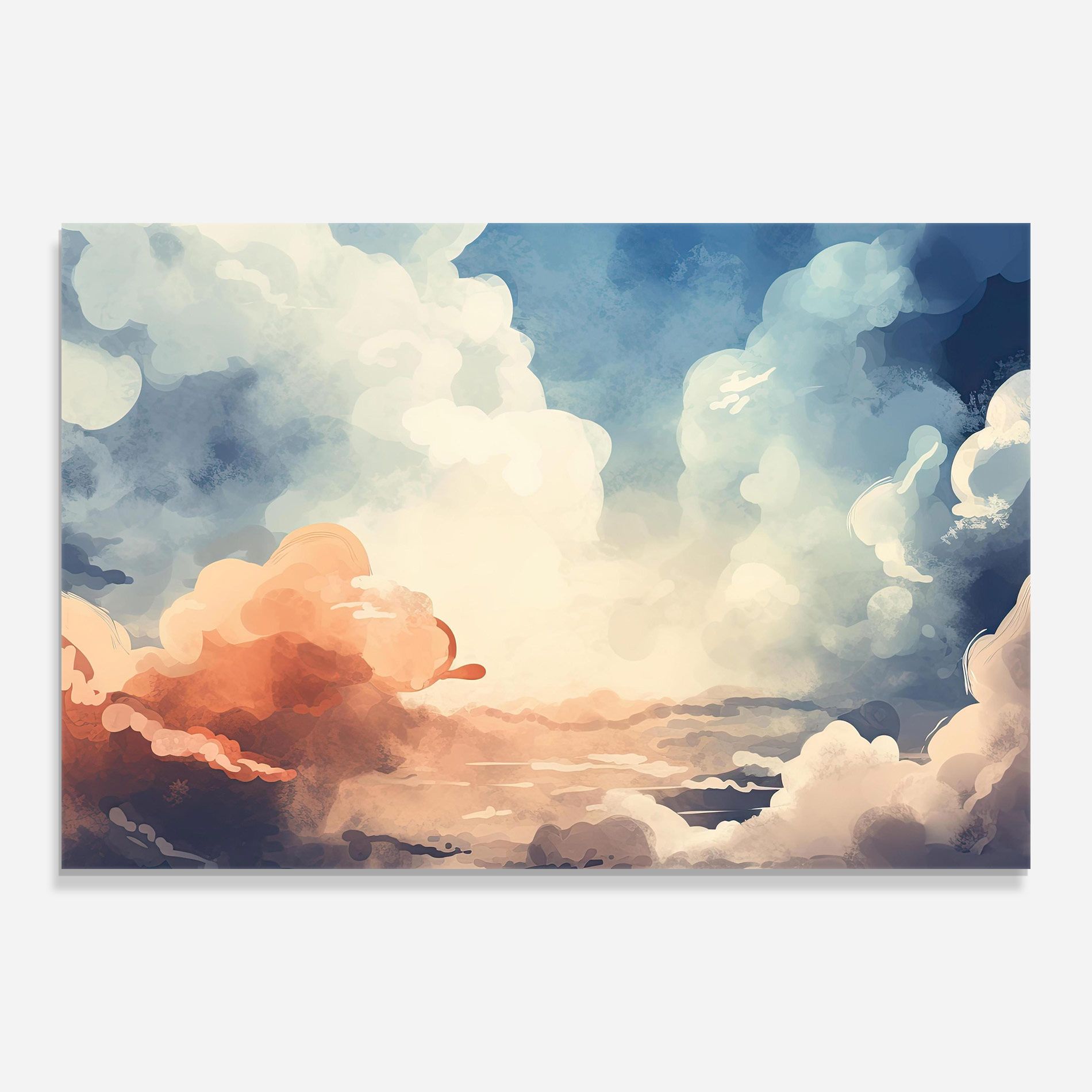 Clouds Painting mockup 0