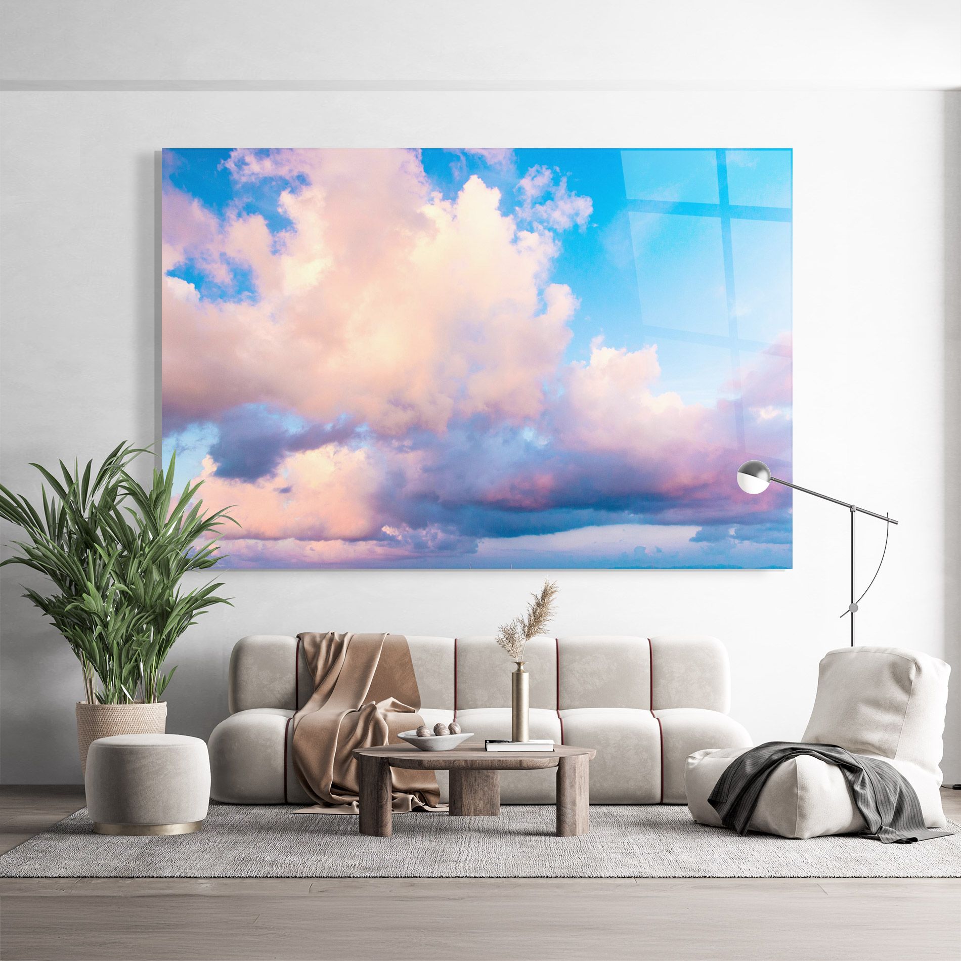 Dreamy Pink Clouds mockup 9