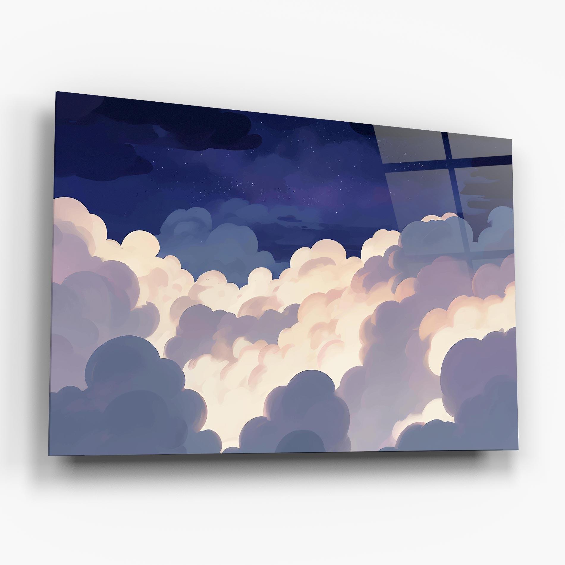 Obraz na Szkle Cloud Art mockup 6