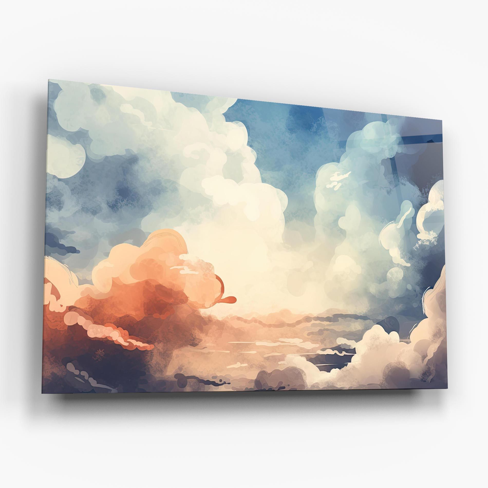 Clouds Painting mockup 6