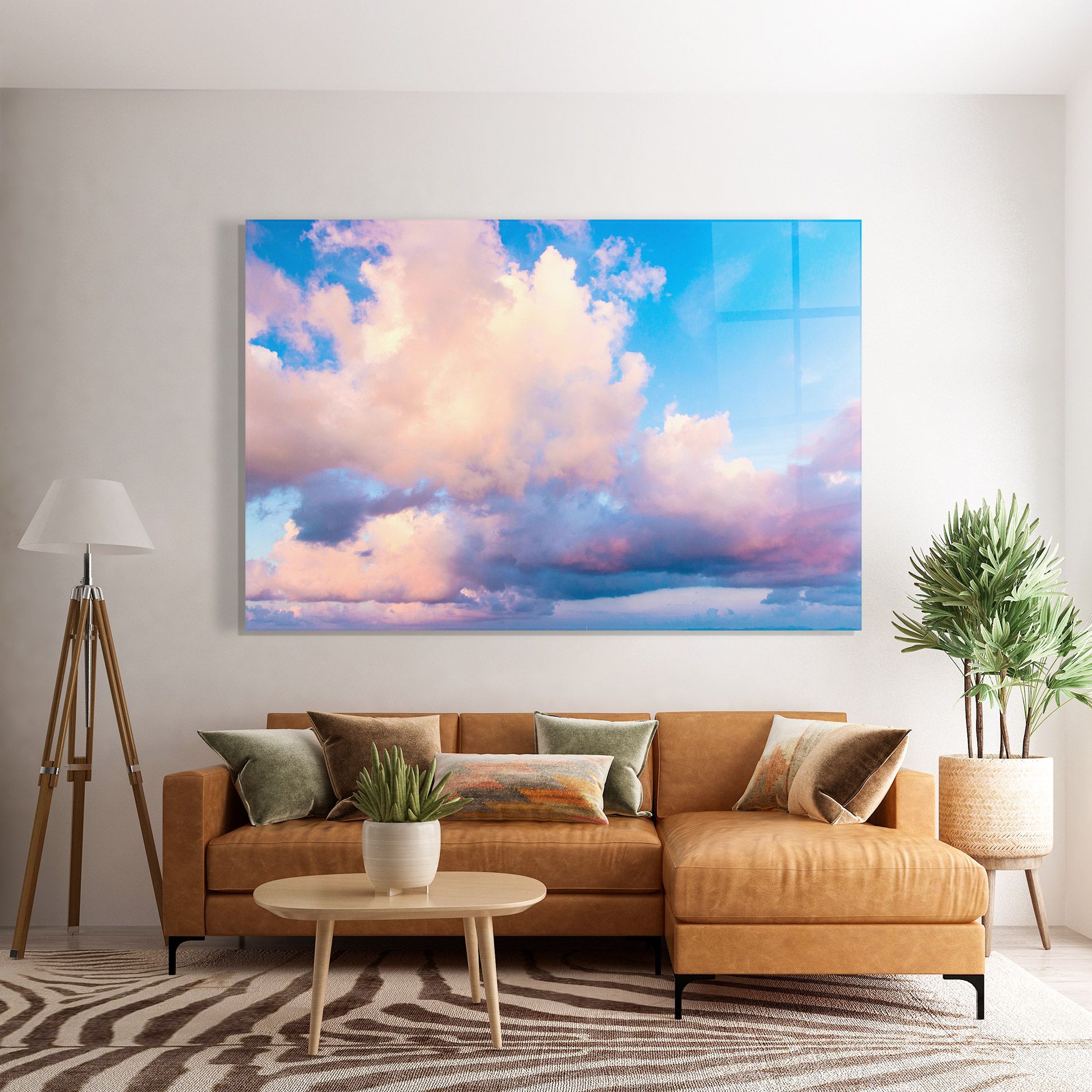 Dreamy Pink Clouds mockup 7