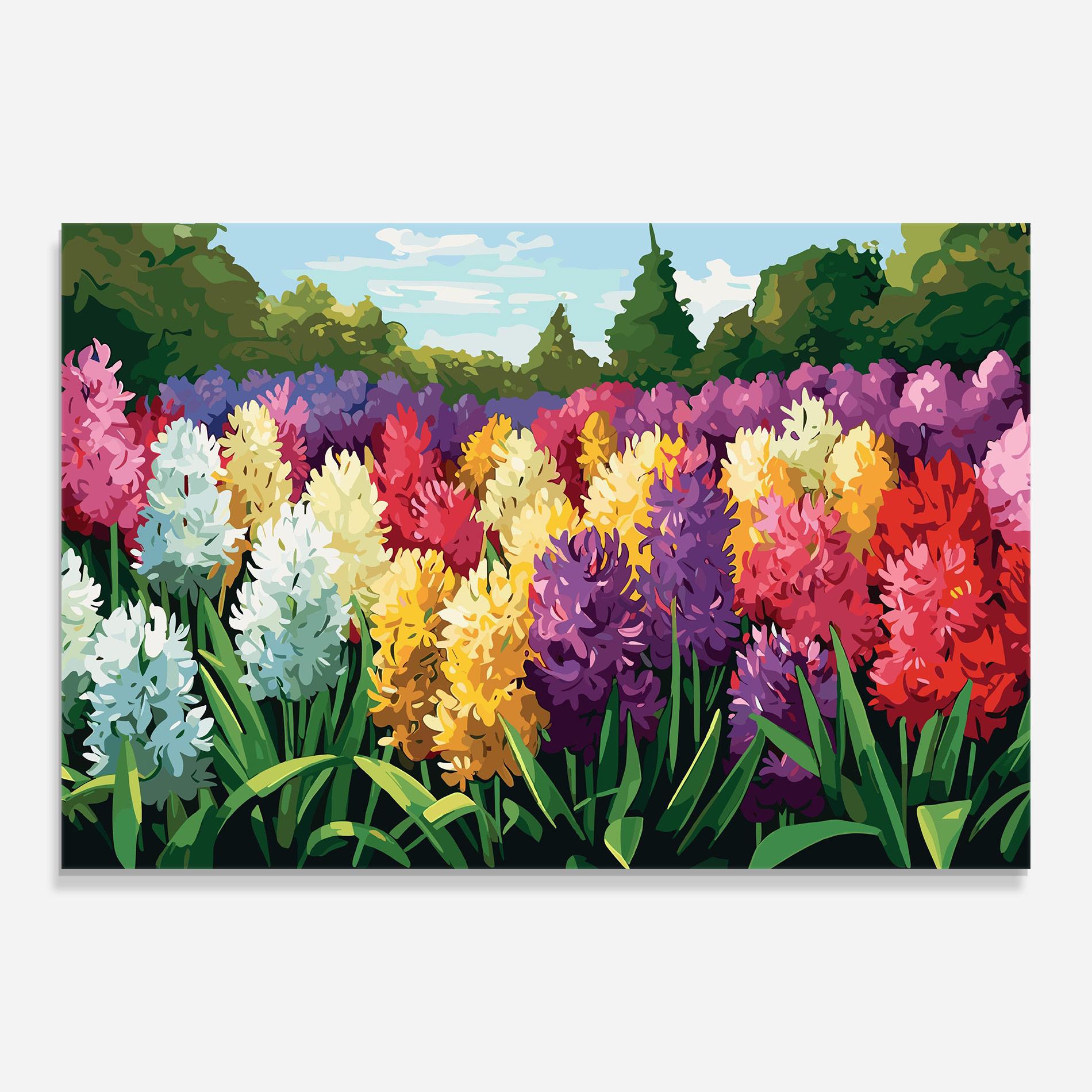 Obraz na Szkle Pretty Colorful Spring mockup 0