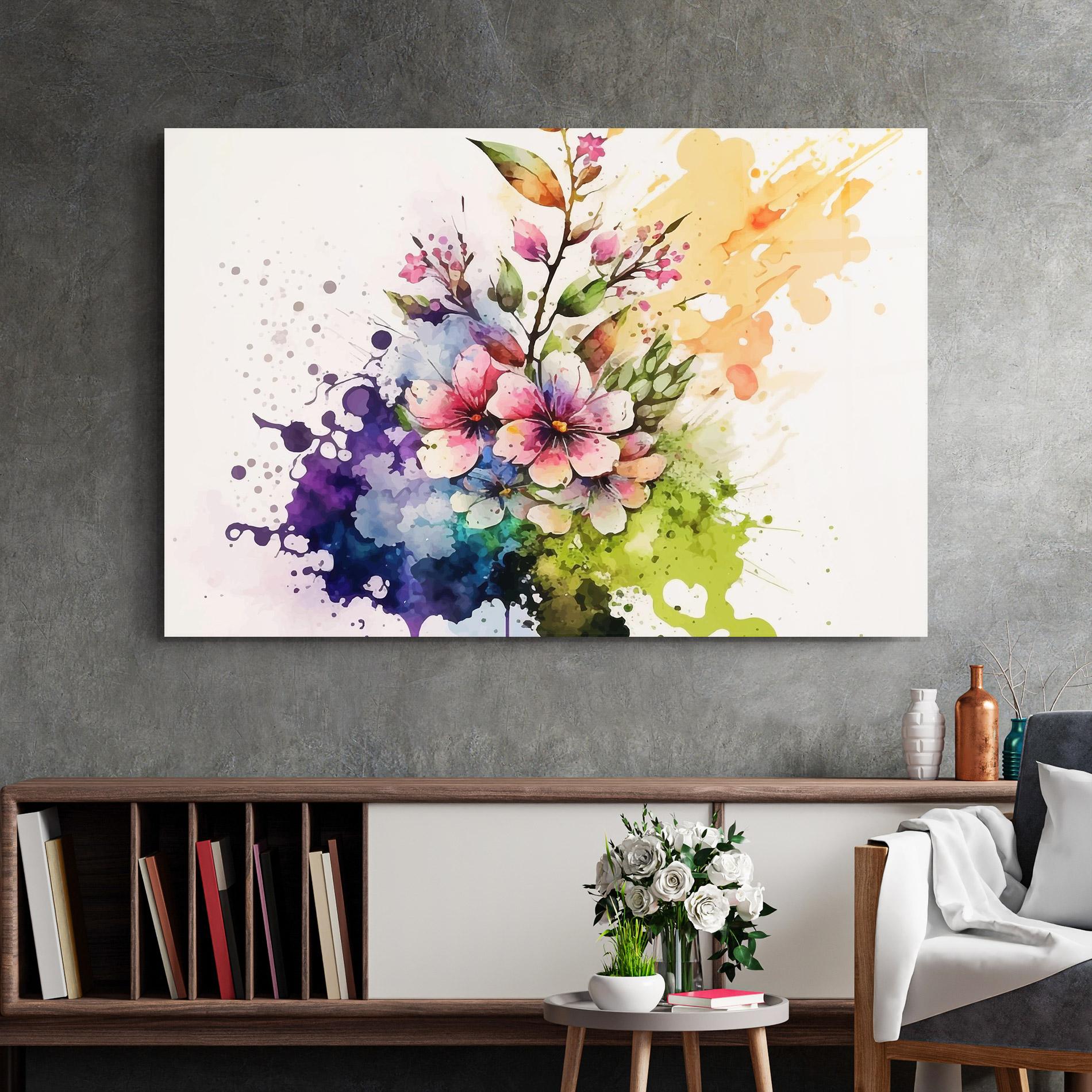 Obraz na Szkle Color Mix Spring mockup 2