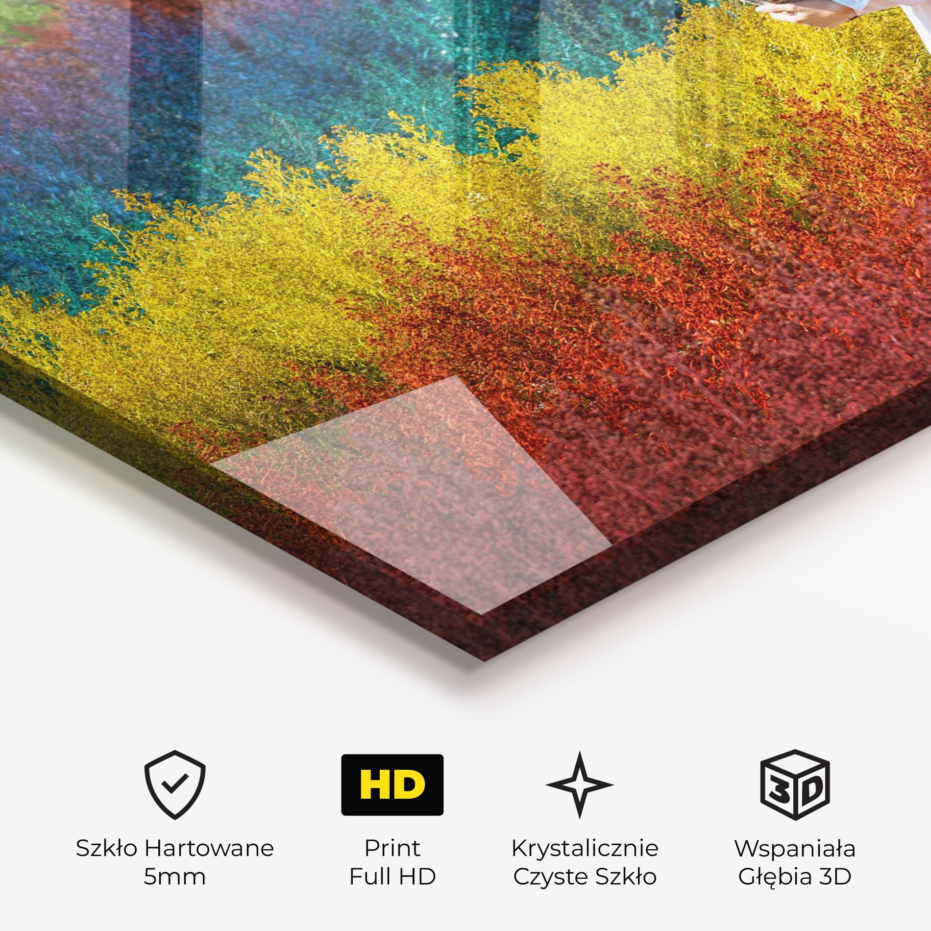 Obraz na Szkle Holding Spring Flowers mockup 3