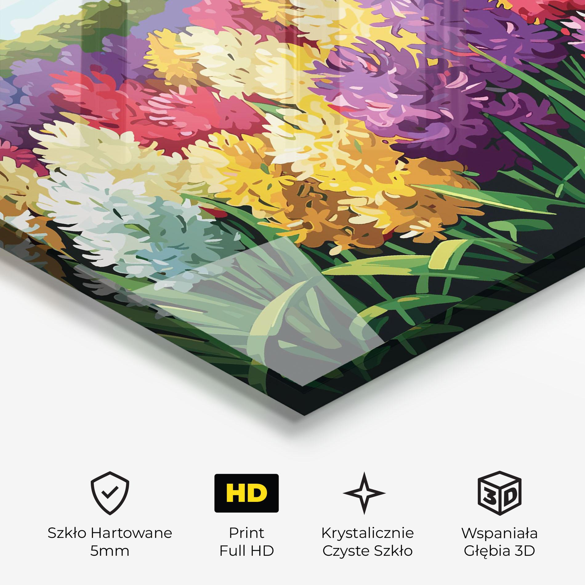 Obraz na Szkle Pretty Colorful Spring mockup 3