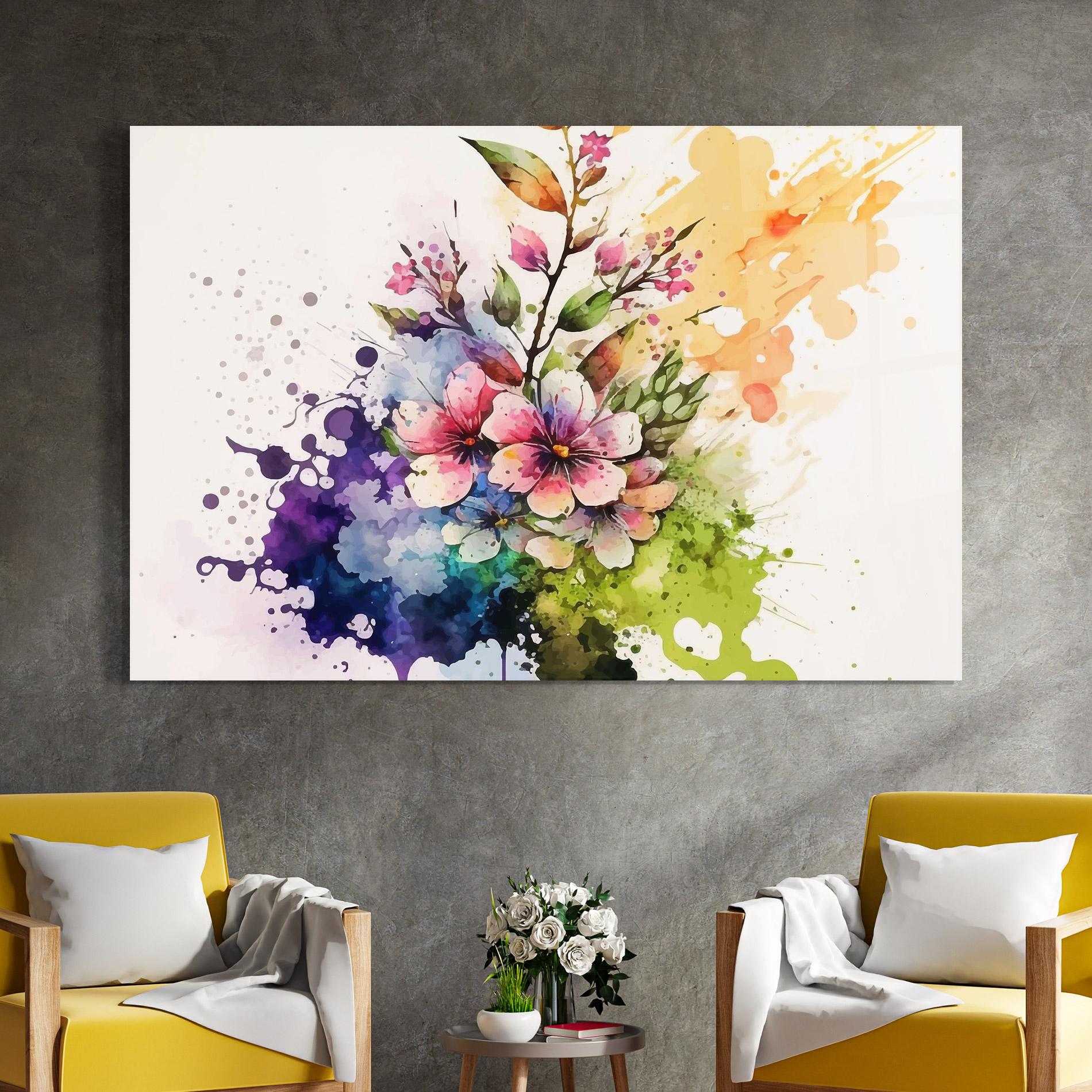 Obraz na Szkle Color Mix Spring mockup 4