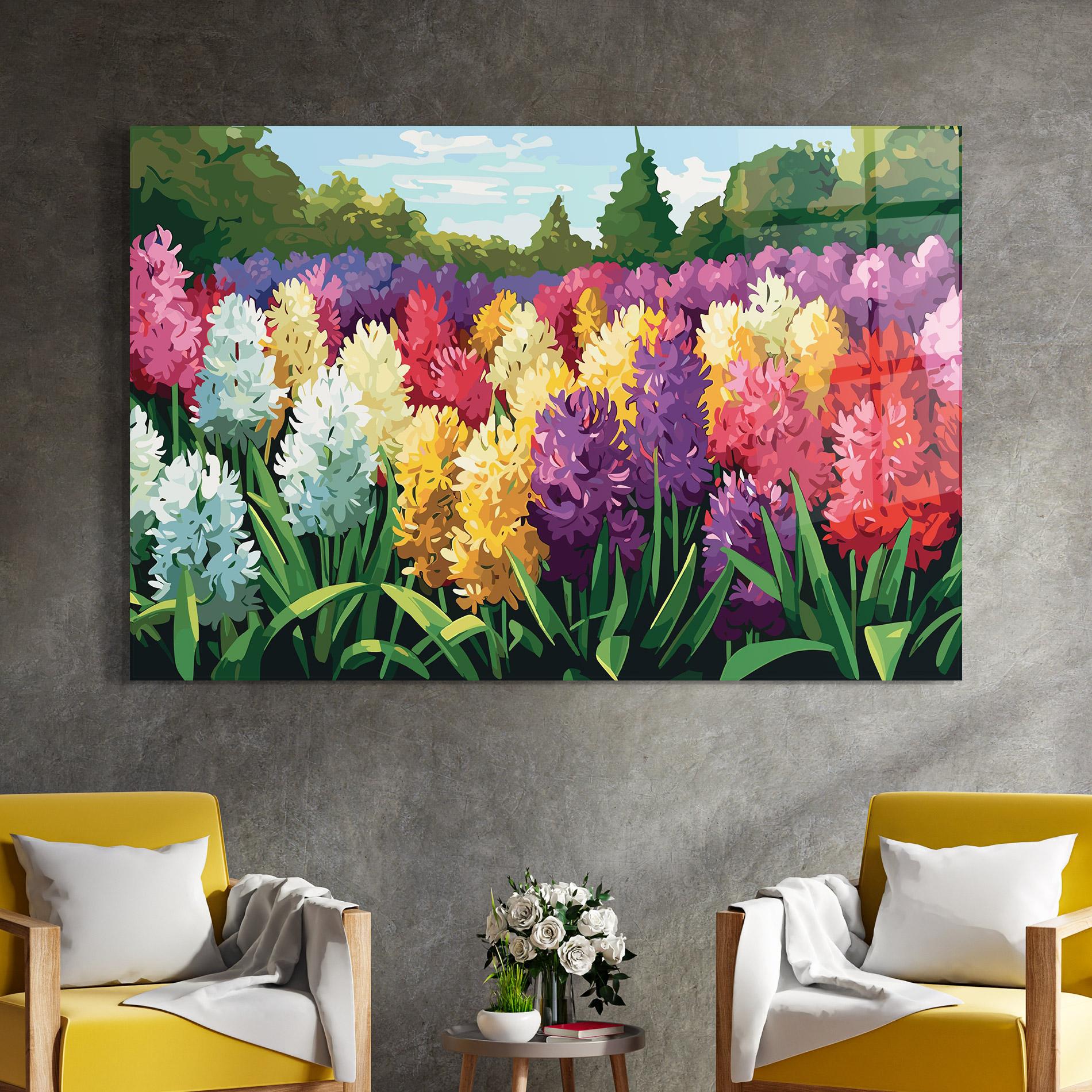 Obraz na Szkle Pretty Colorful Spring mockup 4