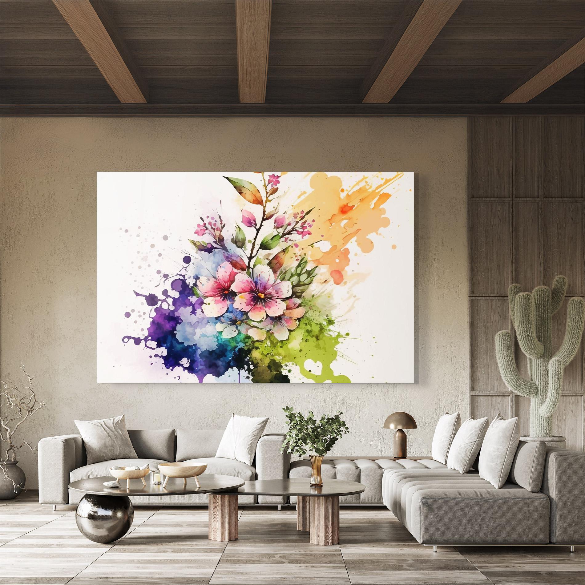 Obraz na Szkle Color Mix Spring mockup 8