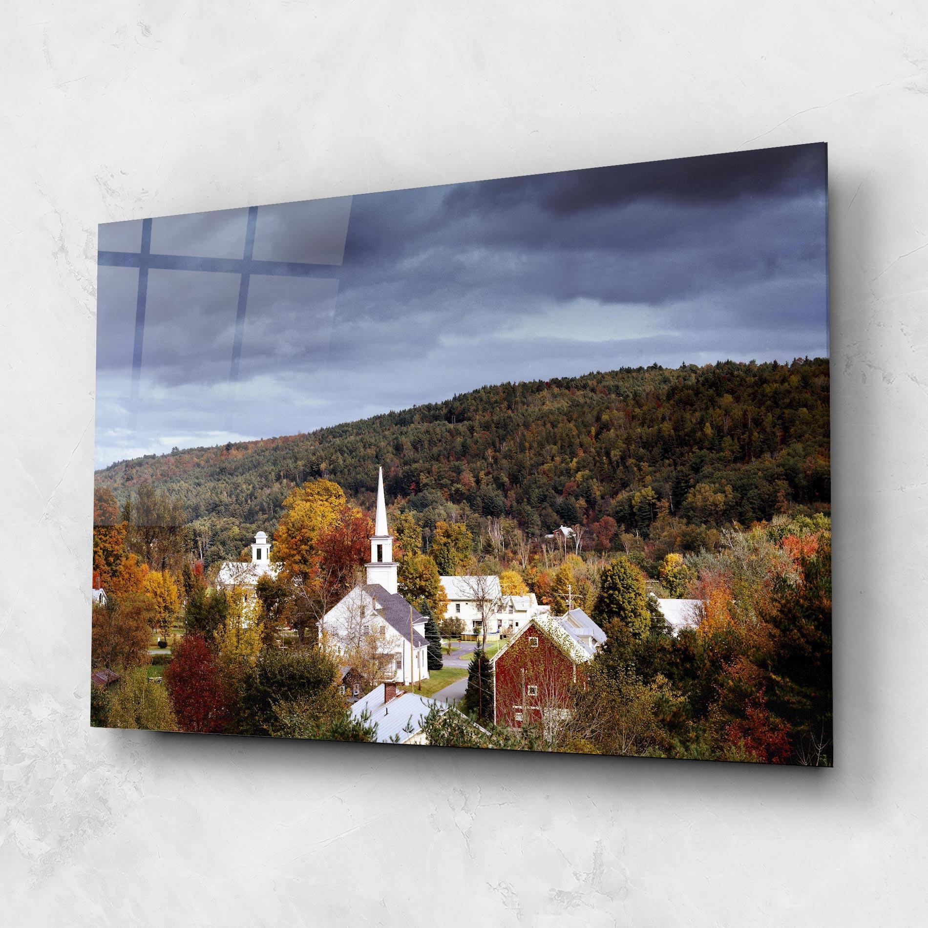 Obraz na Szkle Autumn Trees mockup 1