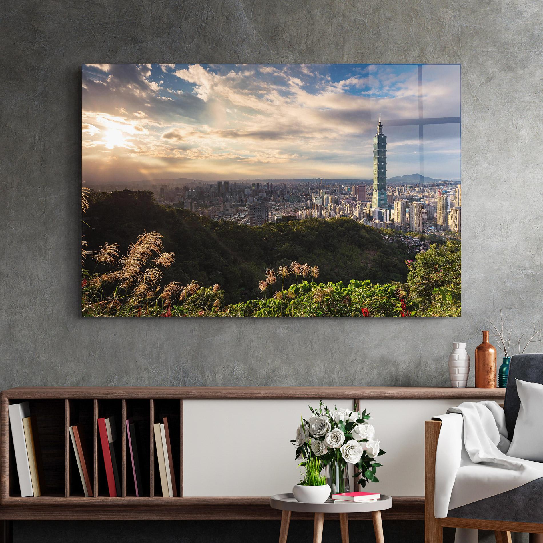 Obraz na Szkle Big Building Daylight mockup 2