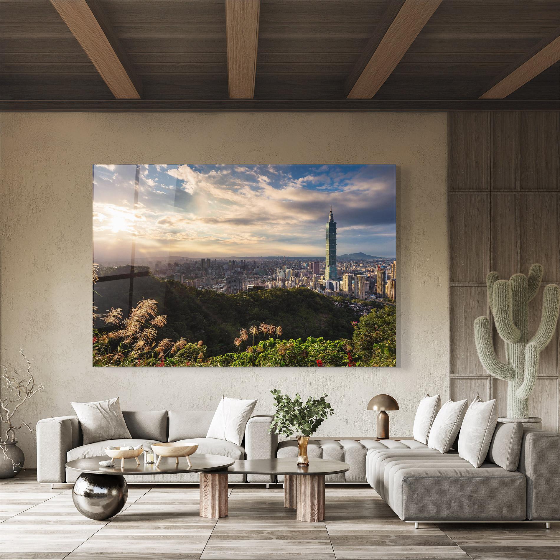 Obraz na Szkle Big Building Daylight mockup 8