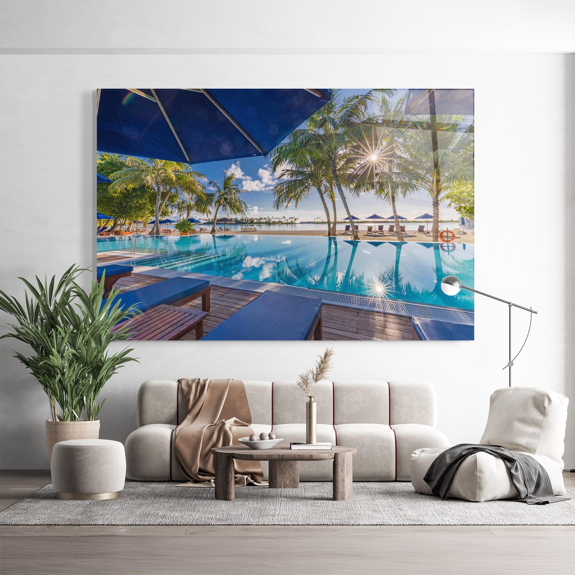 Obraz na Szkle Fantastic Summer Mood mockup 9