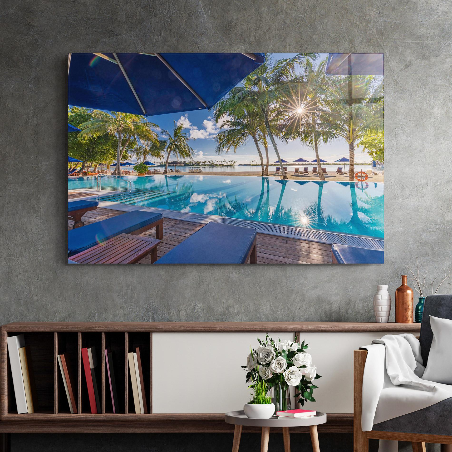 Obraz na Szkle Fantastic Summer Mood mockup 2