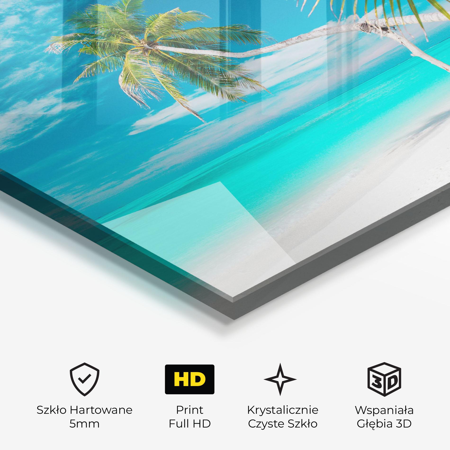 Obraz na Szkle Day Palm mockup 3