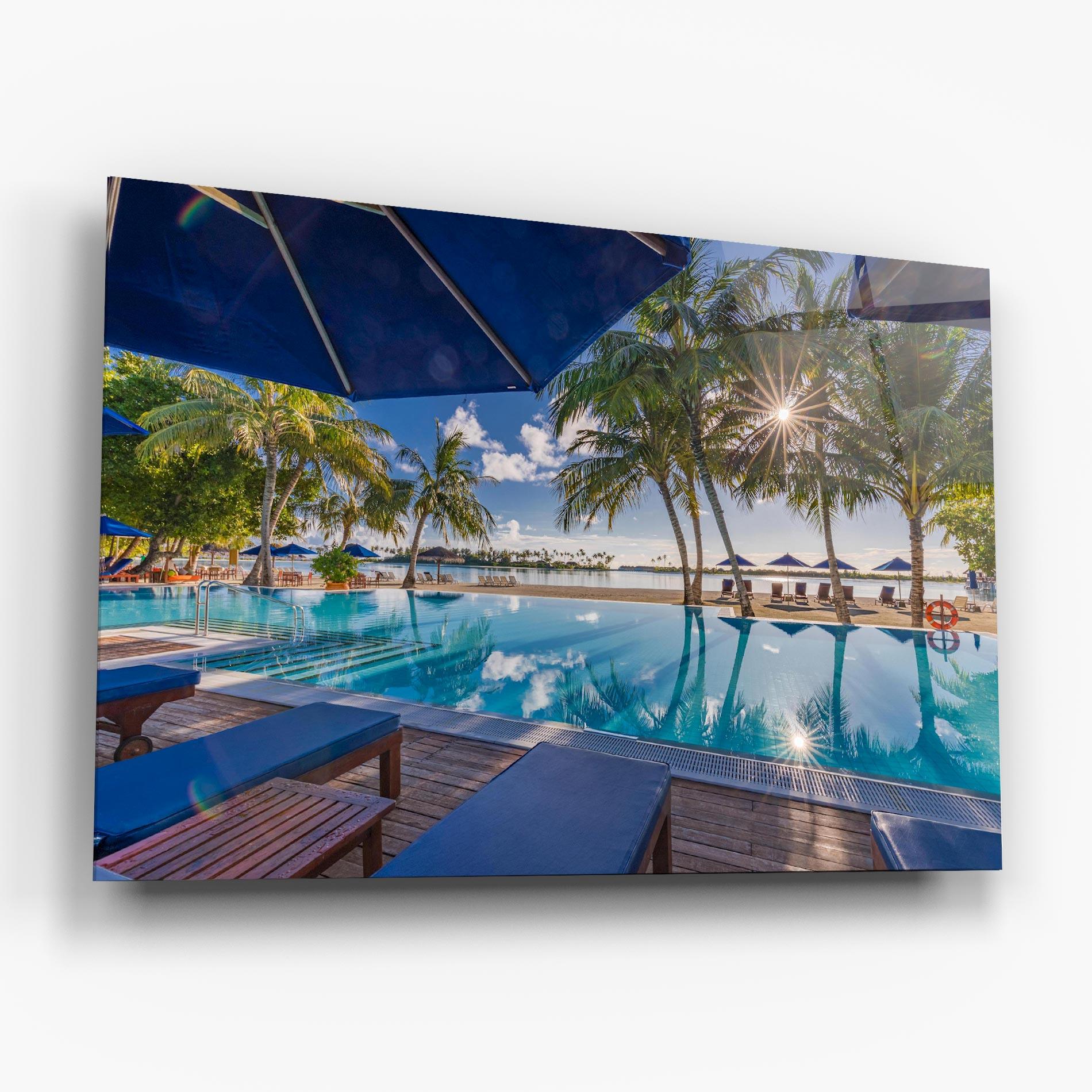 Obraz na Szkle Fantastic Summer Mood mockup 6