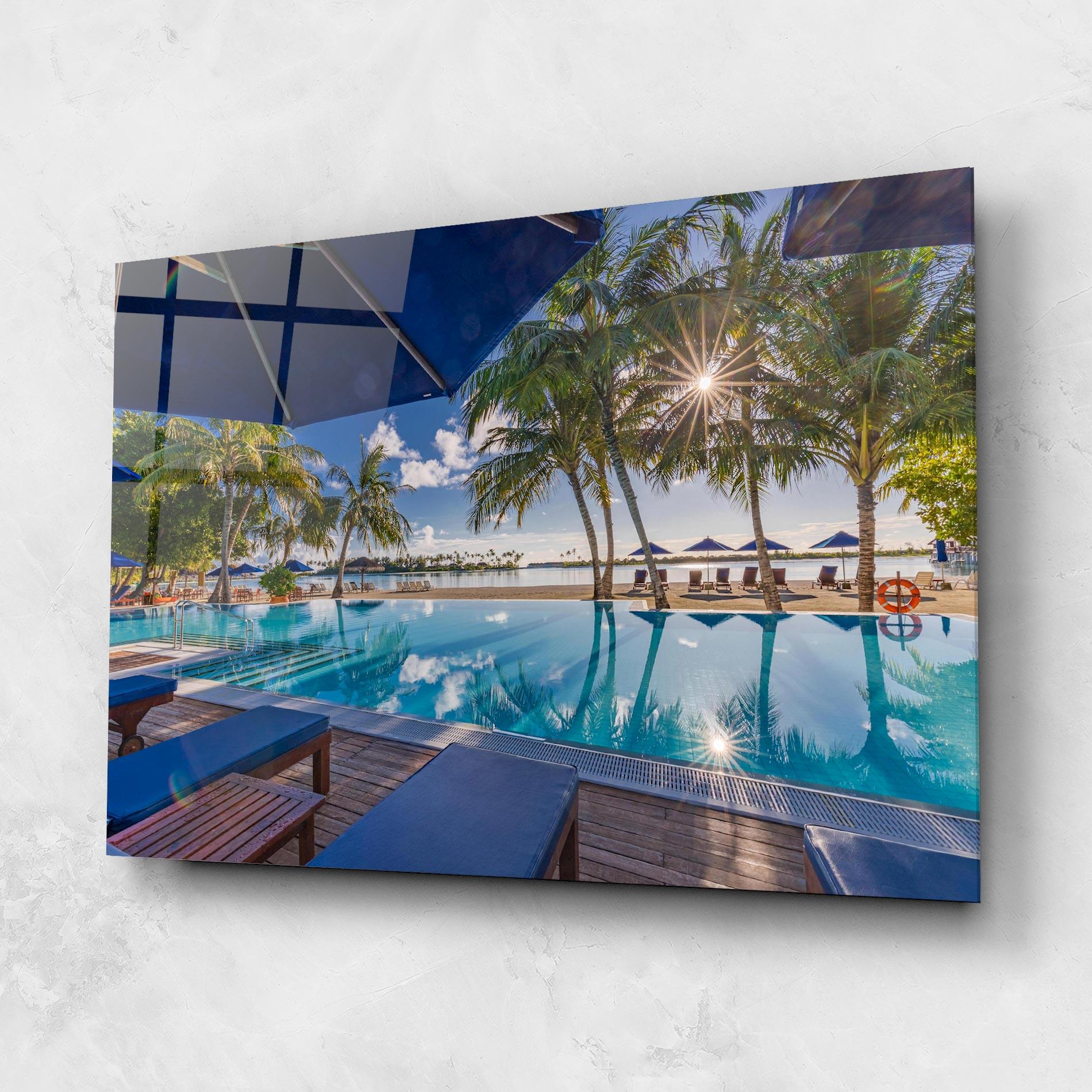 Obraz na Szkle Fantastic Summer Mood mockup 1