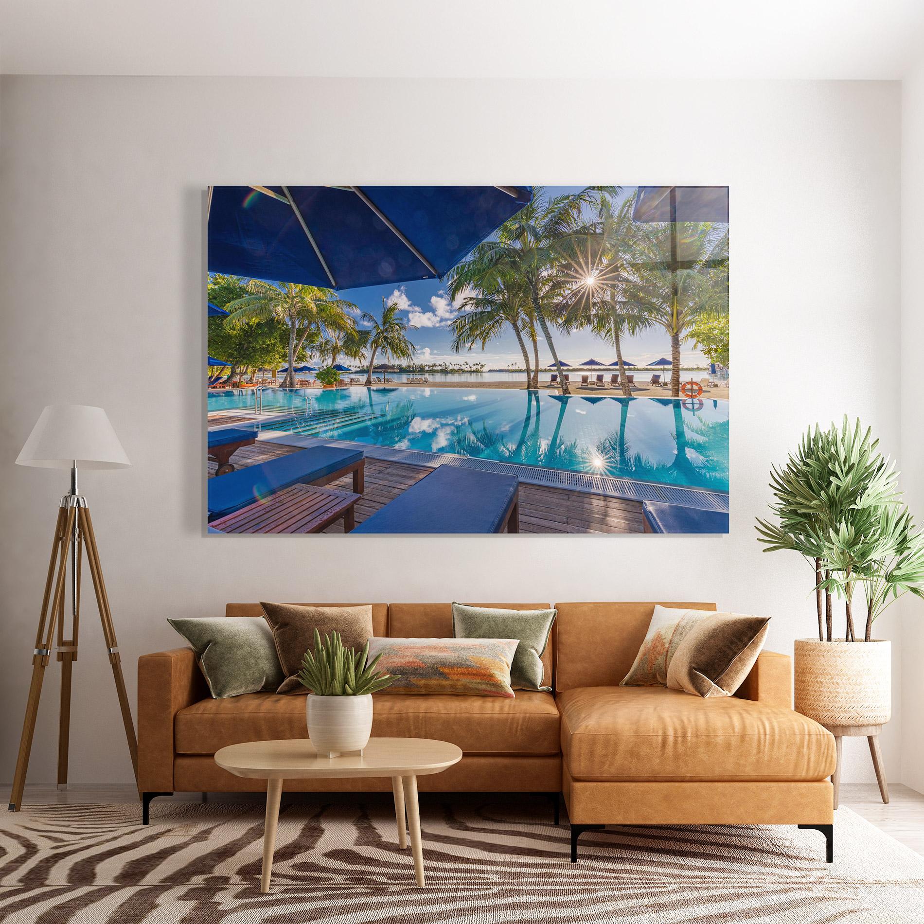 Obraz na Szkle Fantastic Summer Mood mockup 7