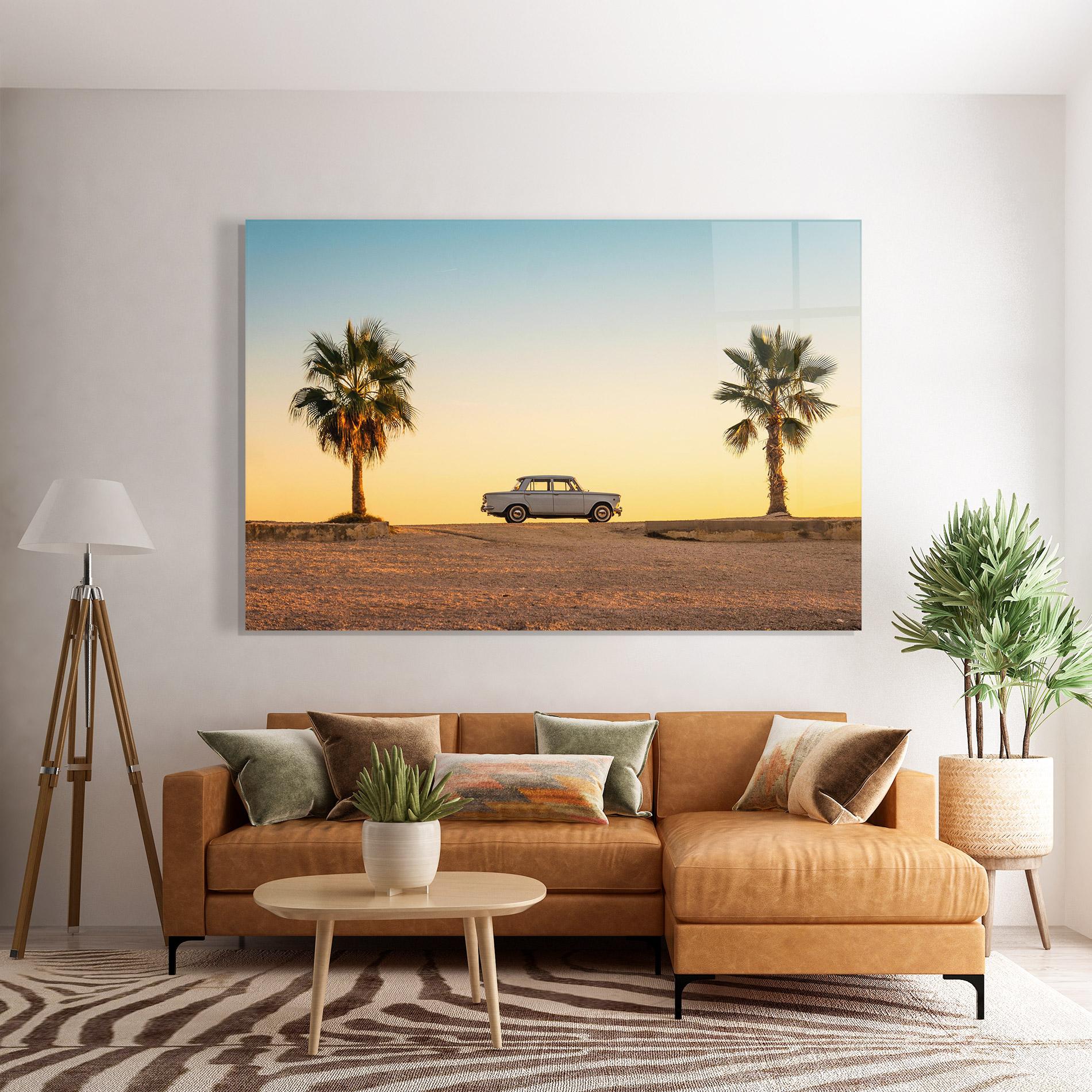 Obraz na Szkle Summer Car mockup 7