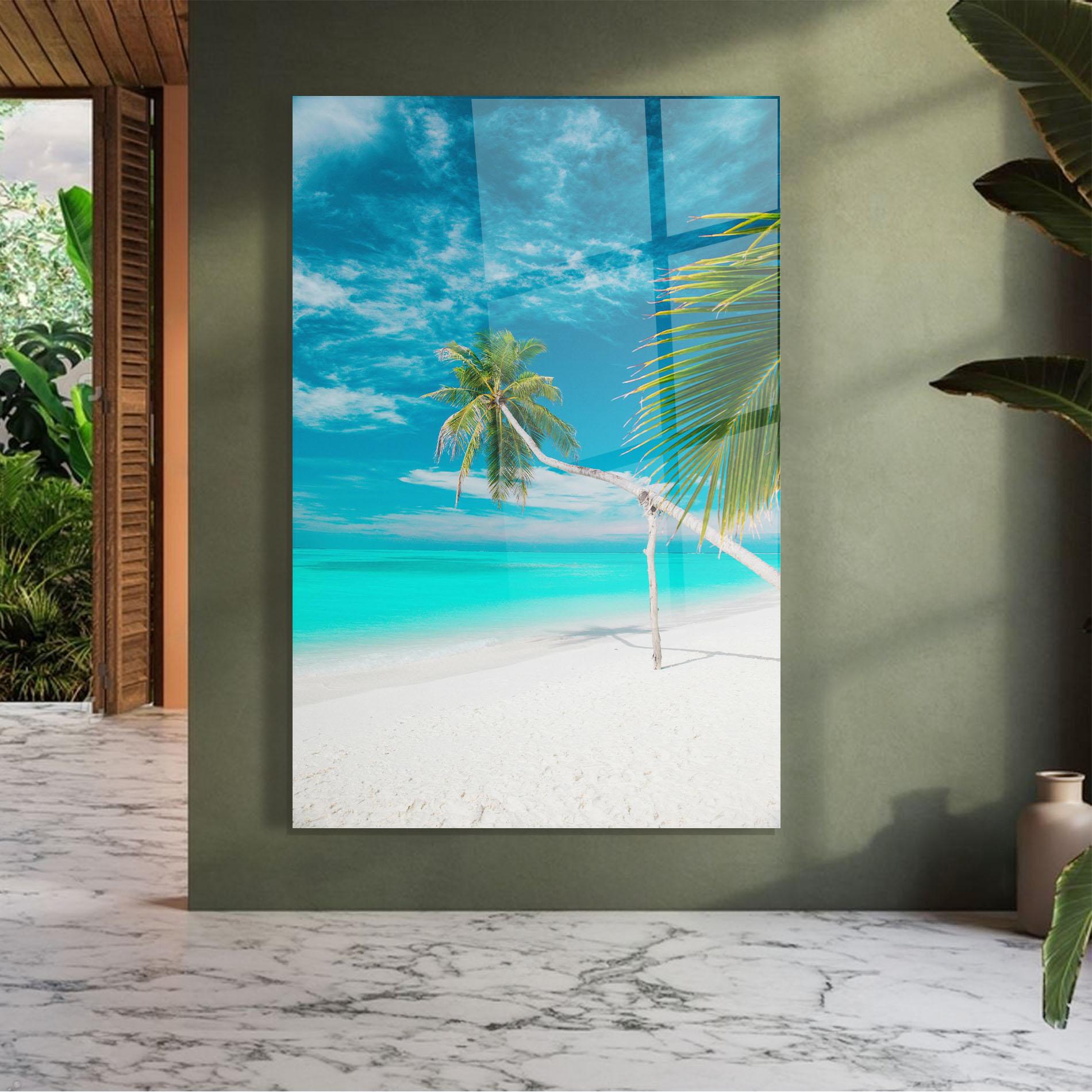 Obraz na Szkle Day Palm mockup 7