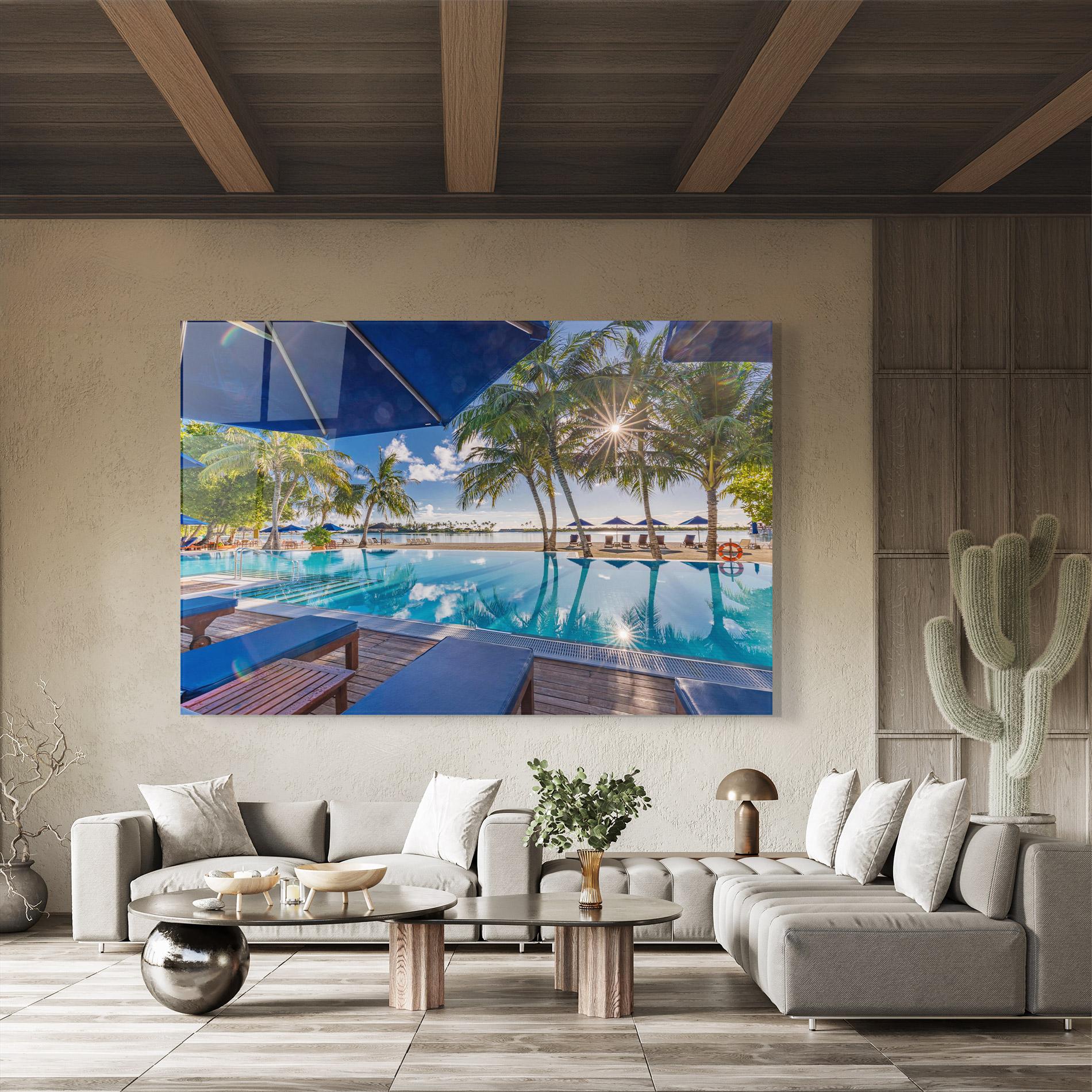 Obraz na Szkle Fantastic Summer Mood mockup 8