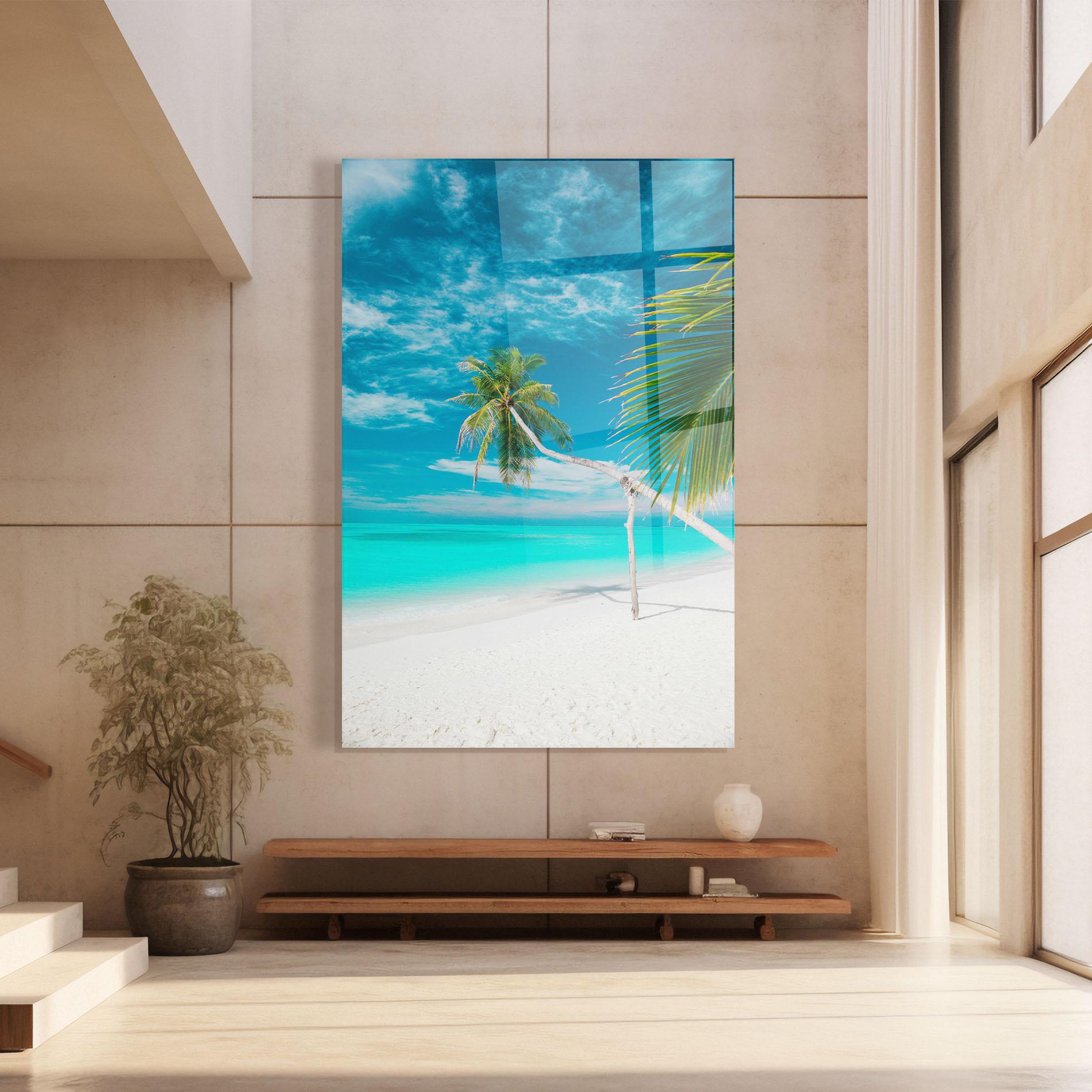 Obraz na Szkle Day Palm mockup 8