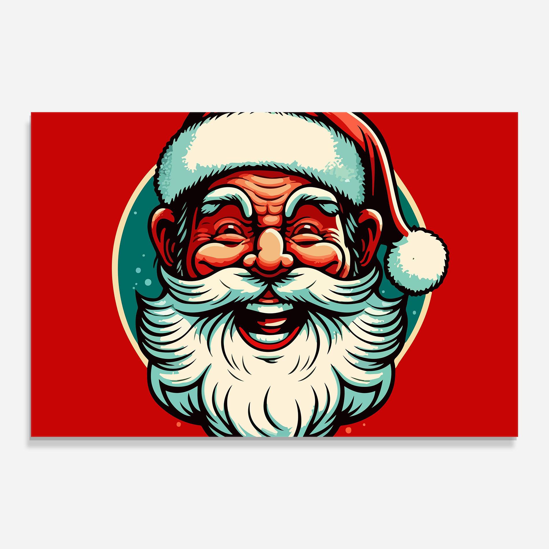 Obraz na Szkle Crazy Smile mockup 0