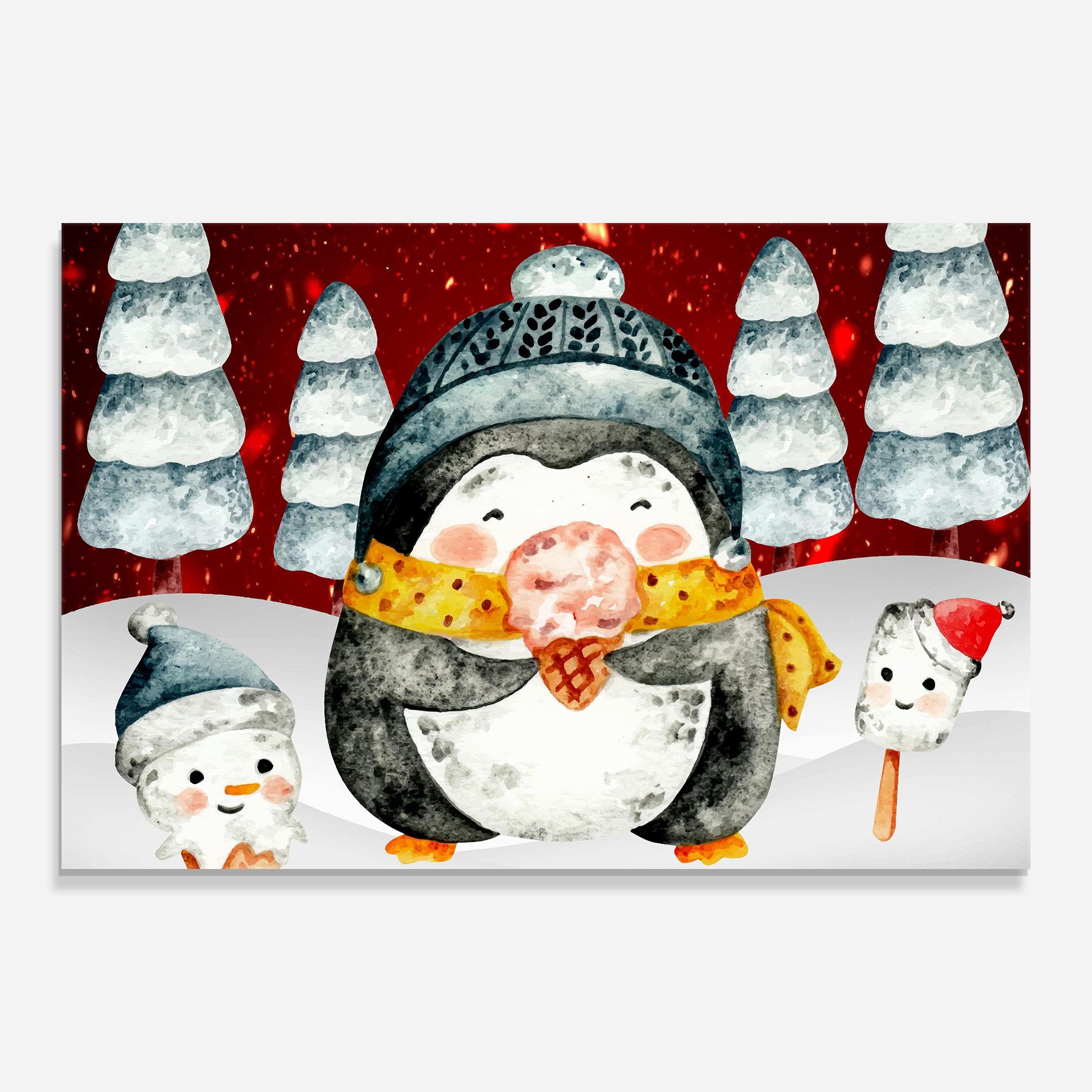 Yellow Pinguin mockup 0