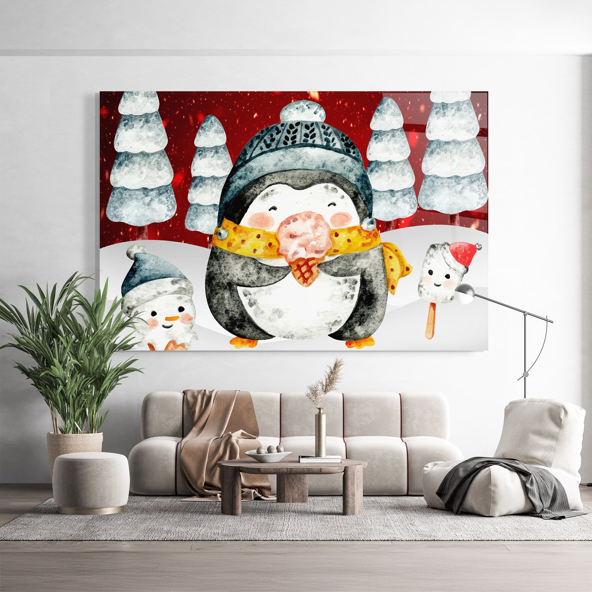 Yellow Pinguin mockup 9