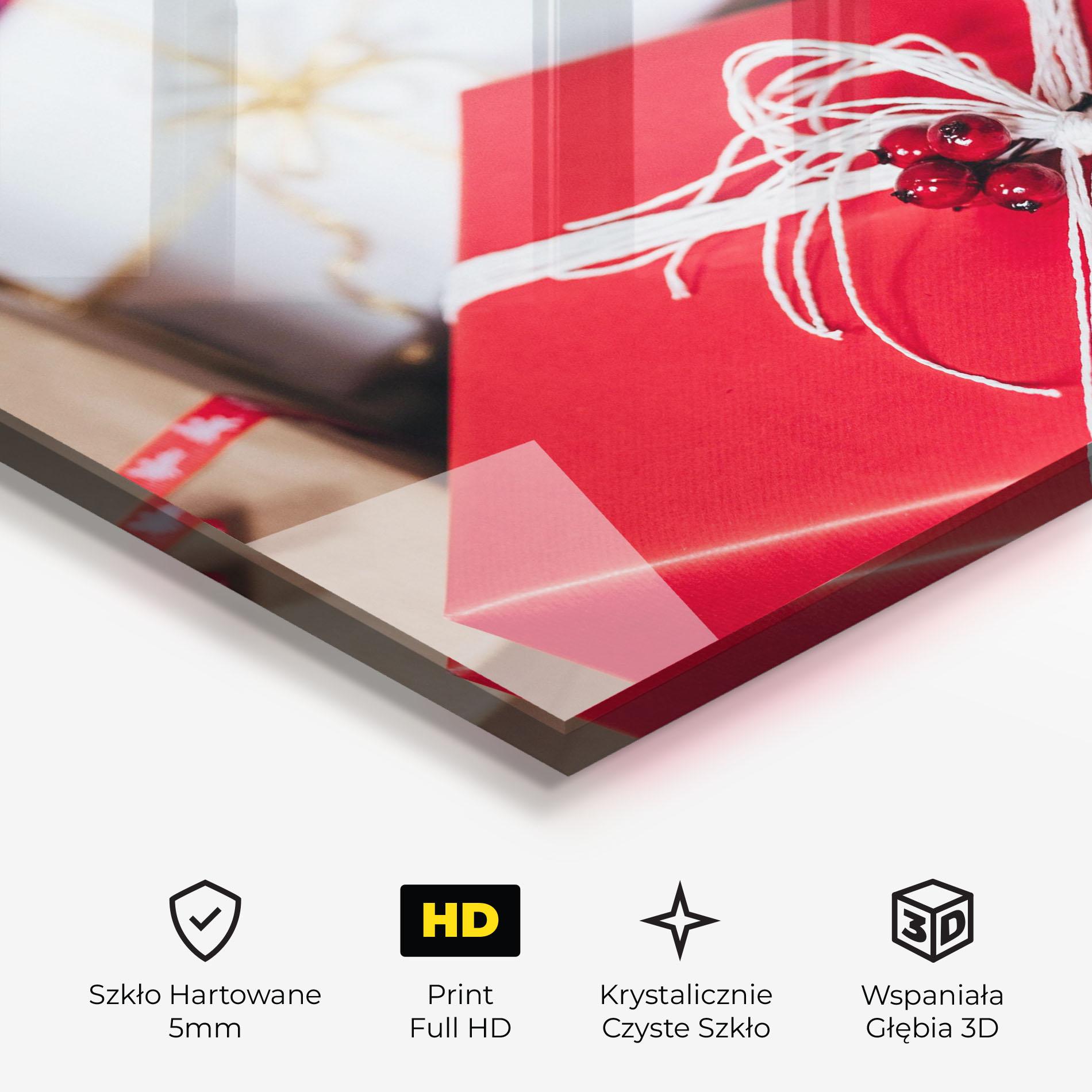 Obraz na Szkle Christmas Gifts mockup 3