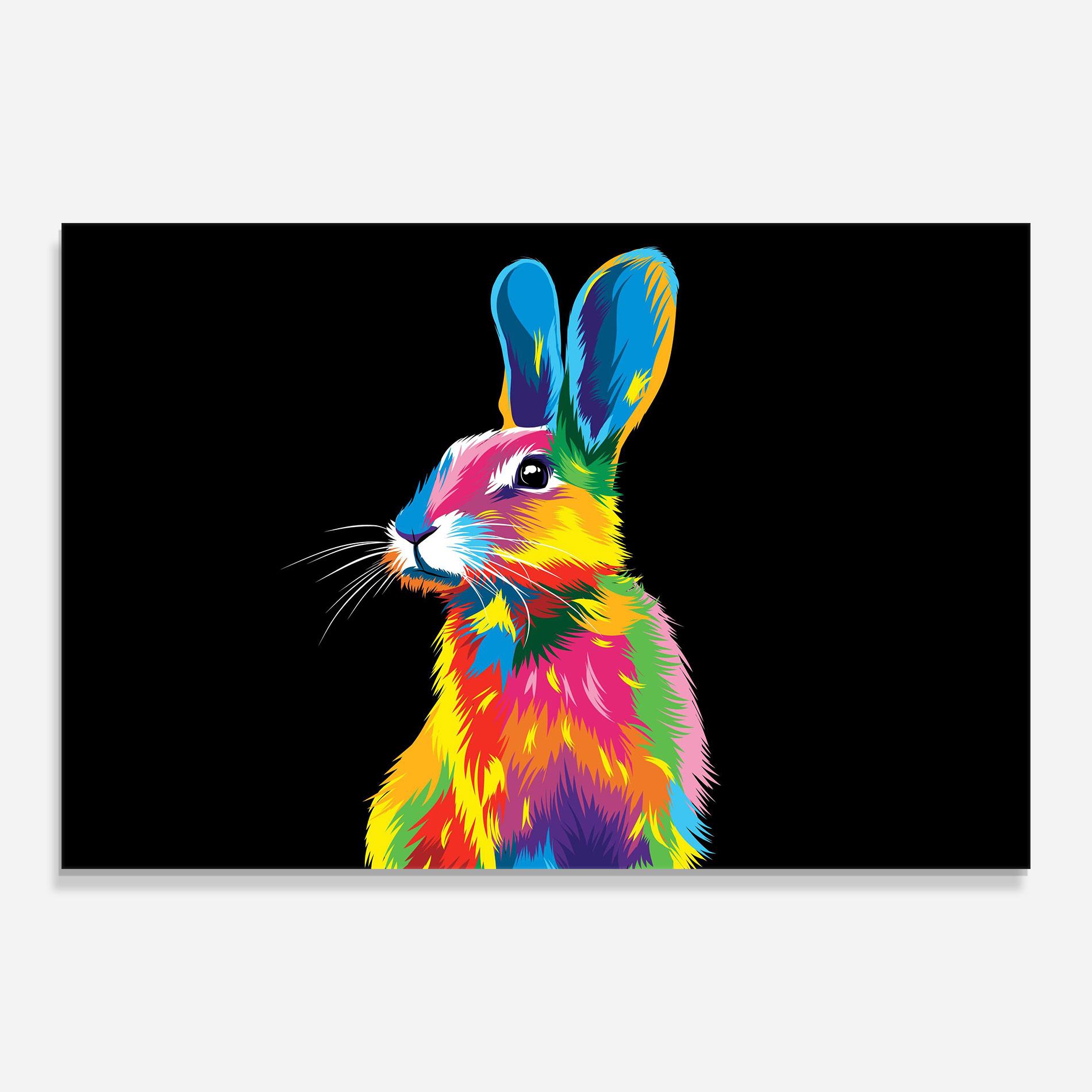 Obraz na Szkle Color Mix Easter mockup 0