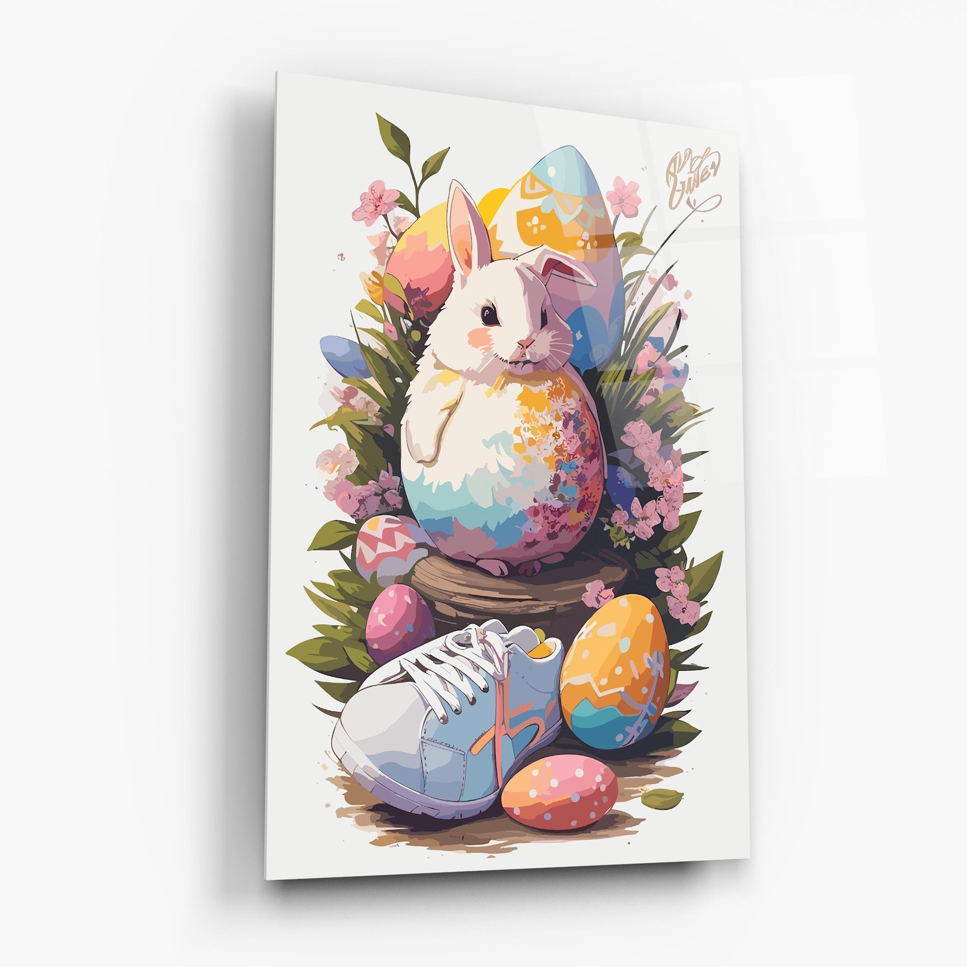 Obraz na Szkle Fatt Cute Bunny mockup 6