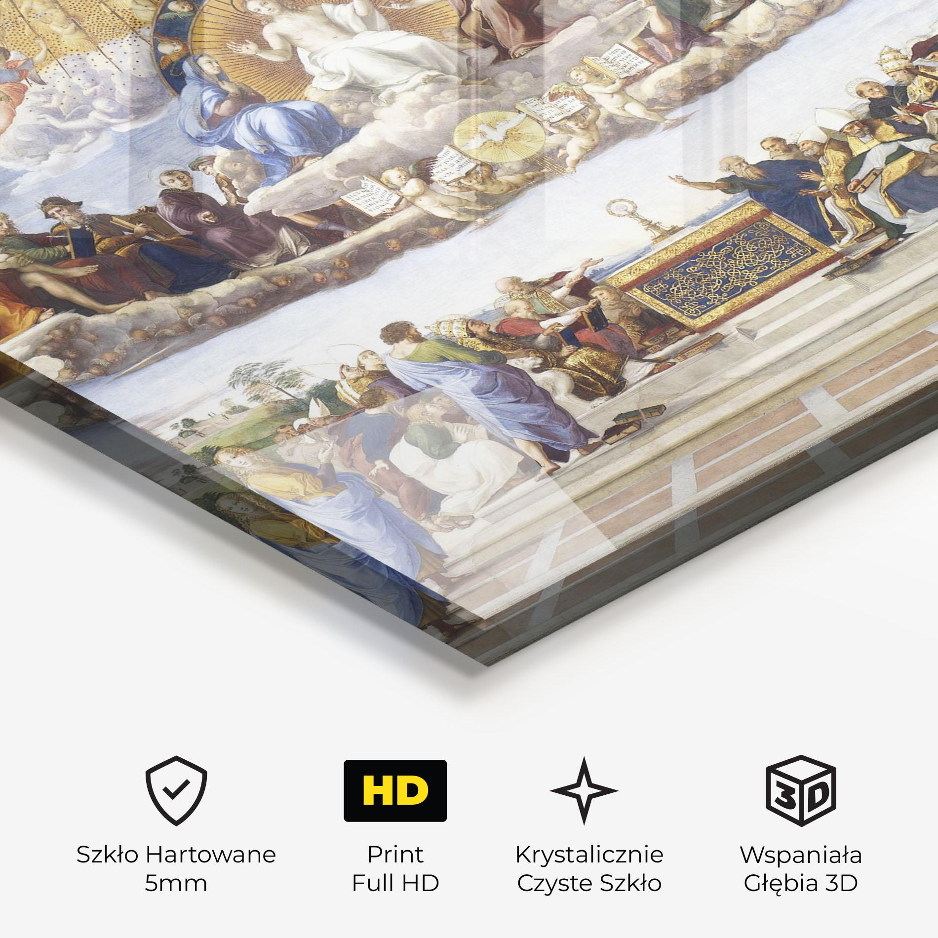 Obraz na Szkle Holy Light mockup 3