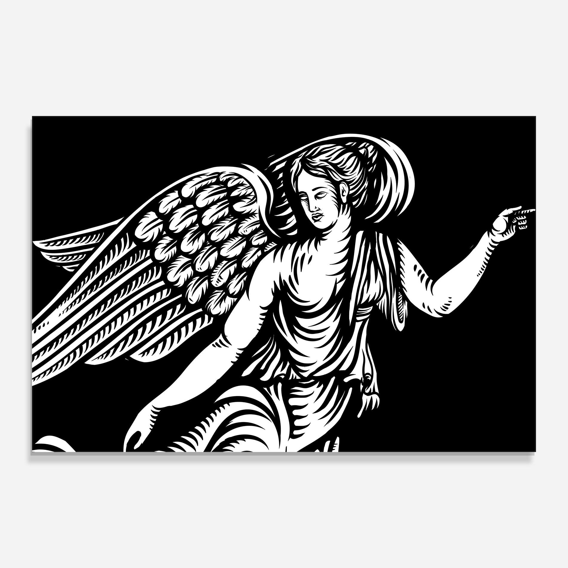 Obraz na Szkle Angel Point mockup 0