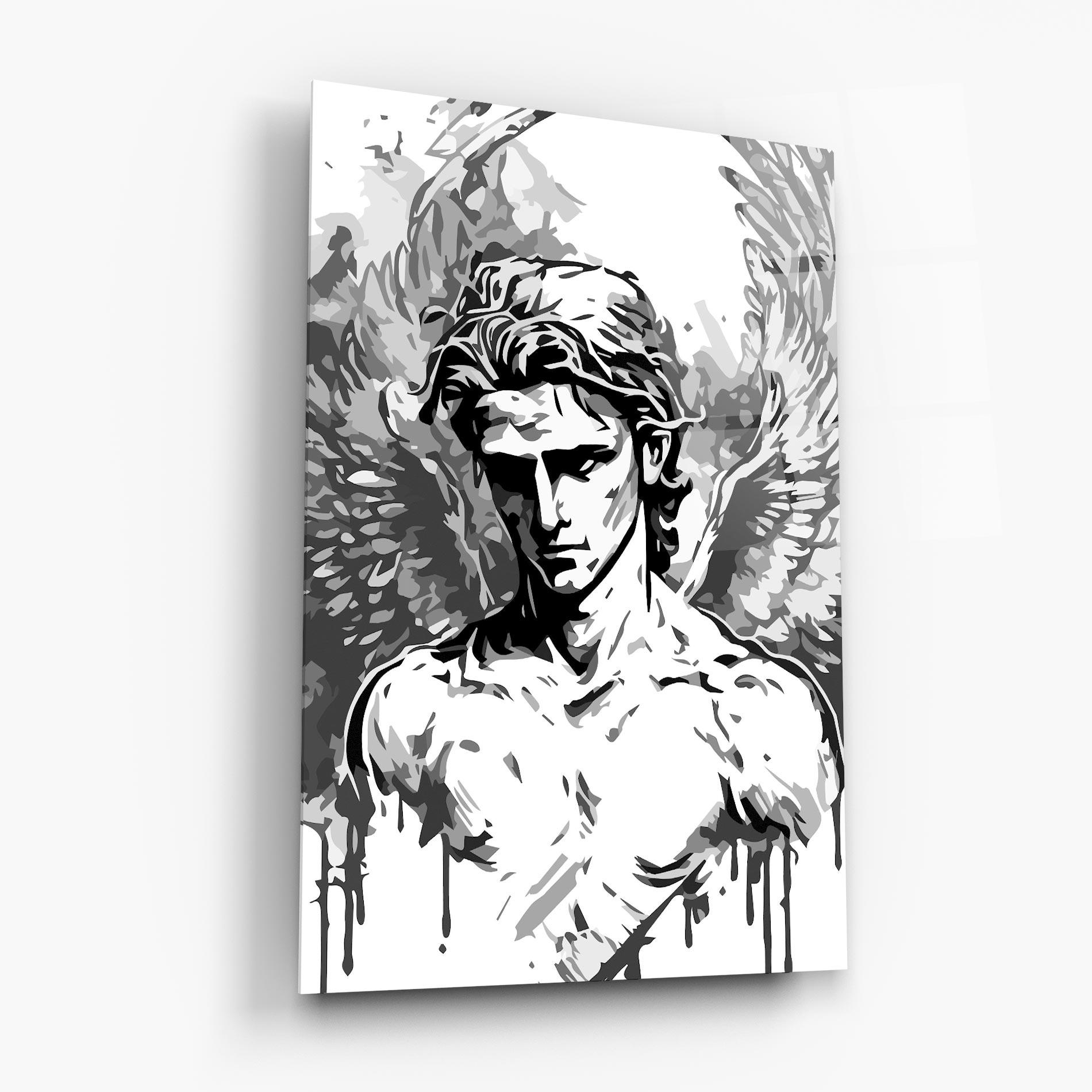 Obraz na Szkle Beautiful Angel mockup 6