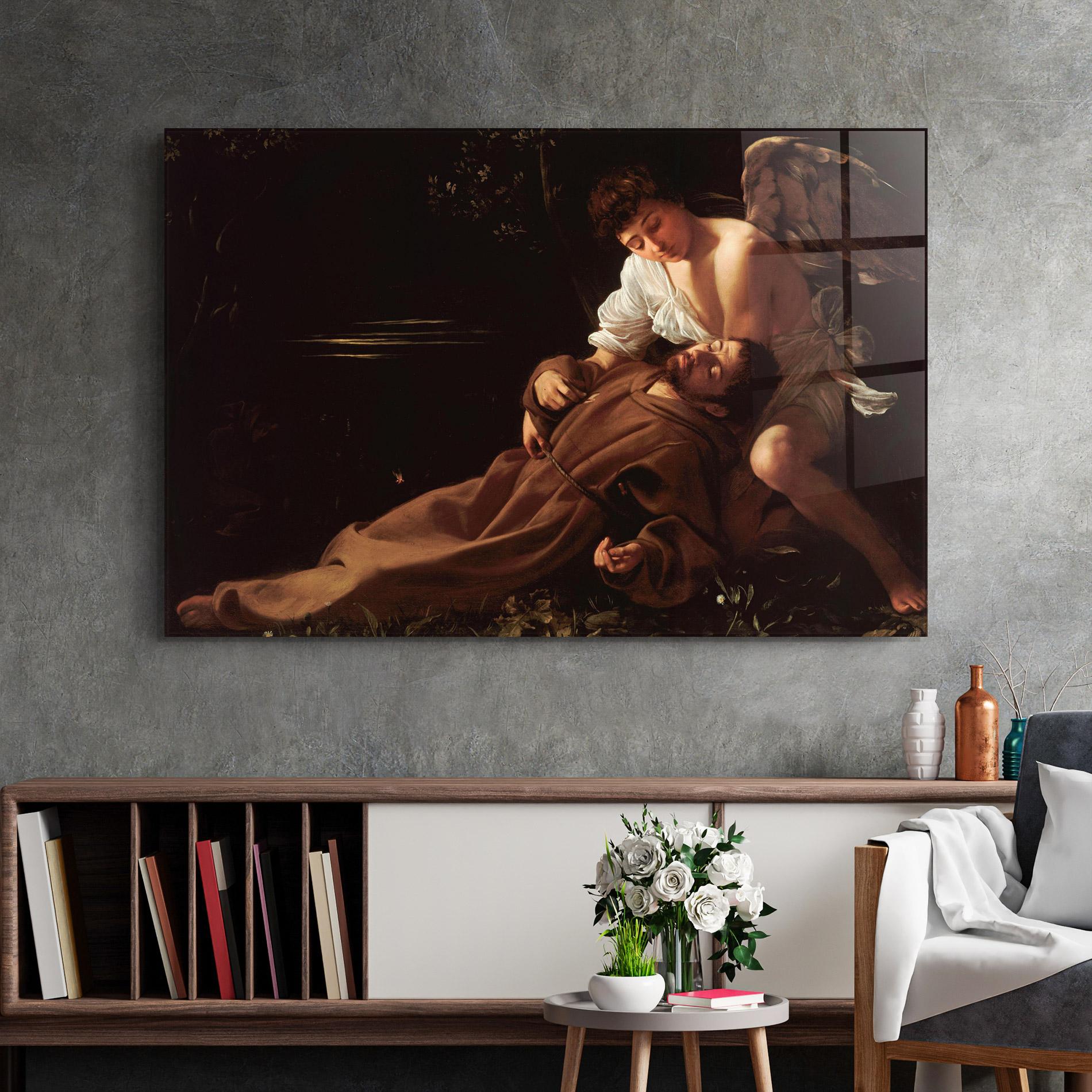 Obraz na Szkle Francis Of Assisi In Ecstasy mockup 2