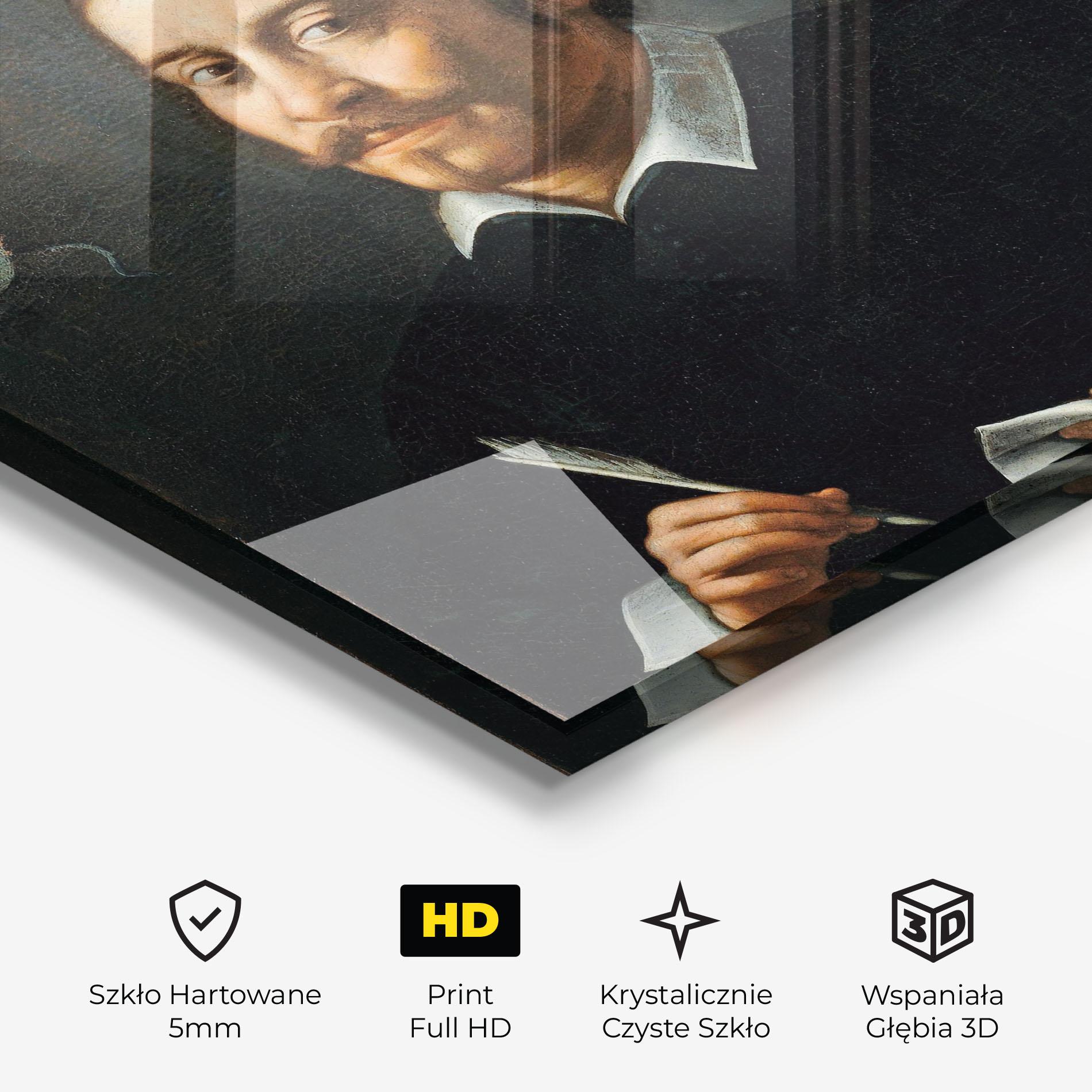 Obraz na Szkle Portrait Of A Prelate mockup 3