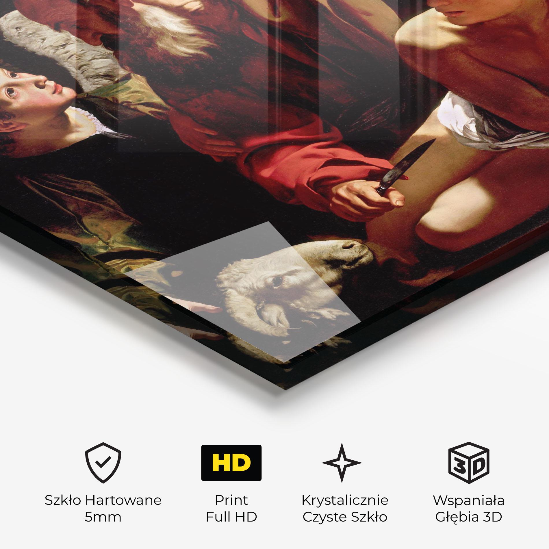 Obraz na Szkle Sacrifice Of Isaac mockup 3