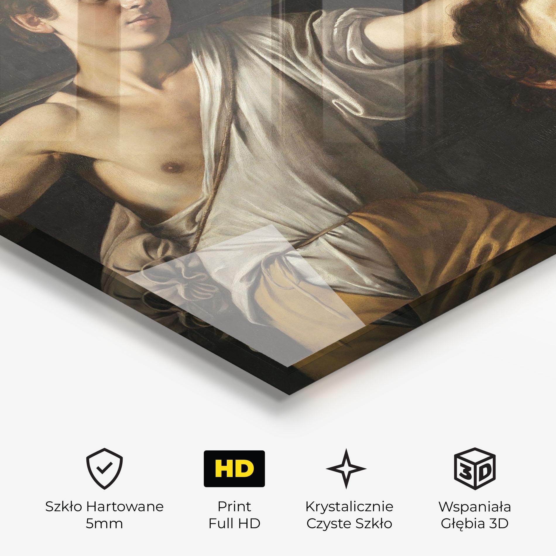 Obraz na Szkle The Head Of Goliath mockup 3