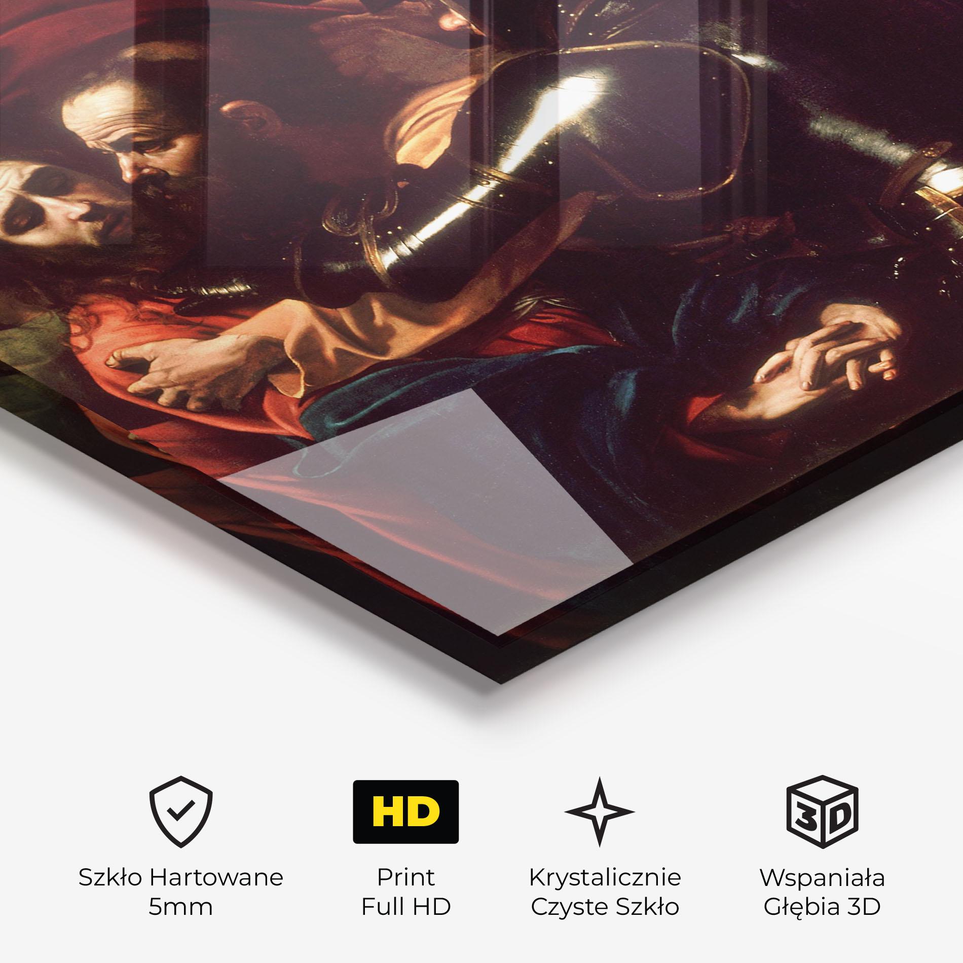 Obraz na Szkle The Taking Of Christ mockup 3
