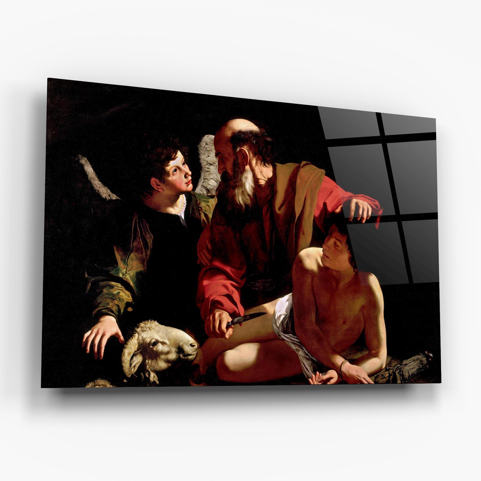 Obraz na Szkle Sacrifice Of Isaac mockup 6