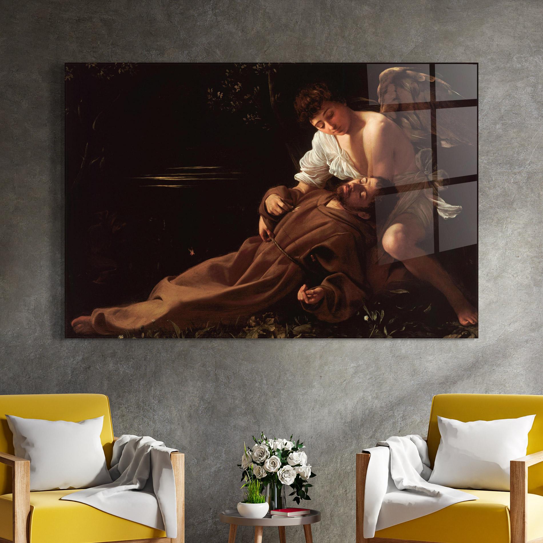 Obraz na Szkle Francis Of Assisi In Ecstasy mockup 4