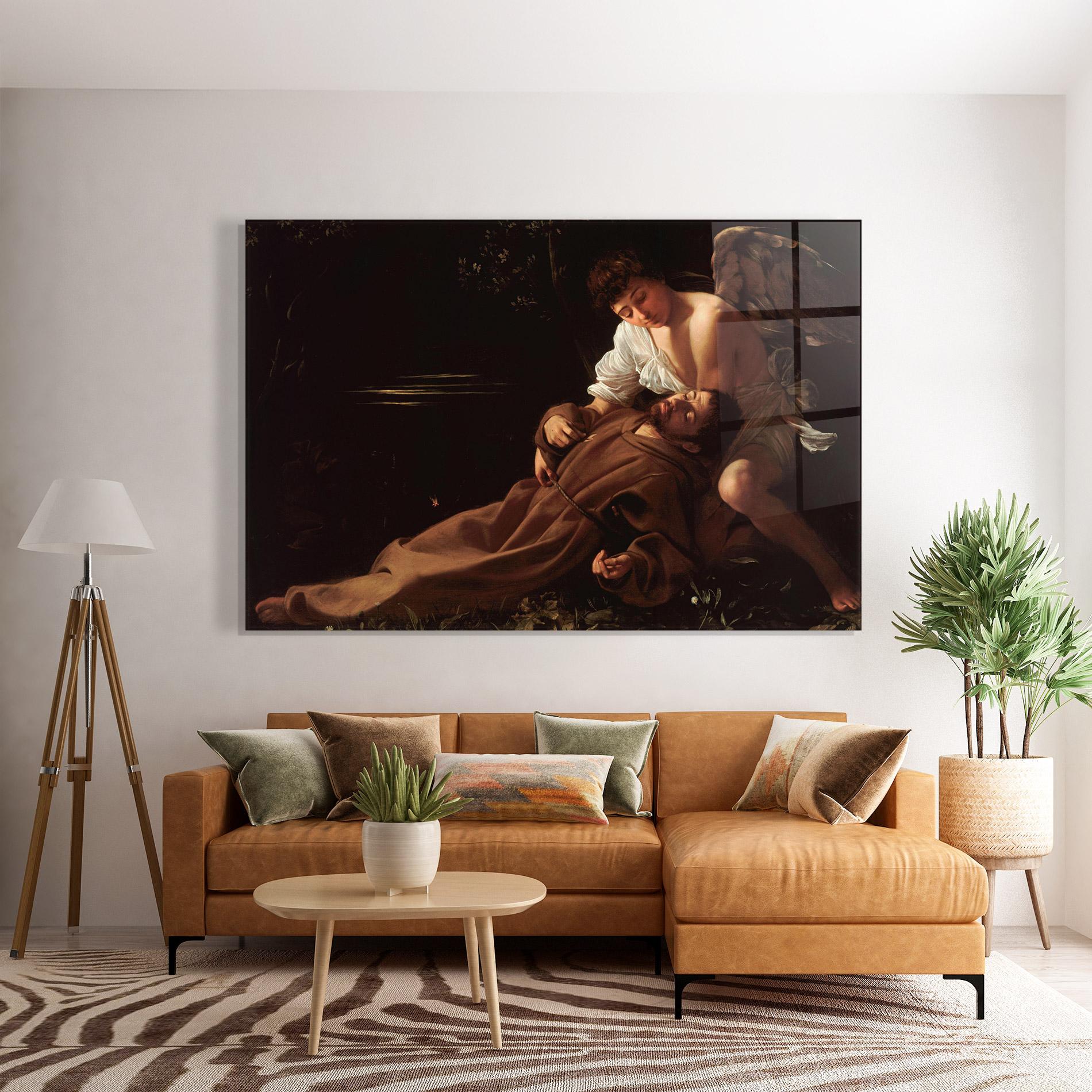 Obraz na Szkle Francis Of Assisi In Ecstasy mockup 7