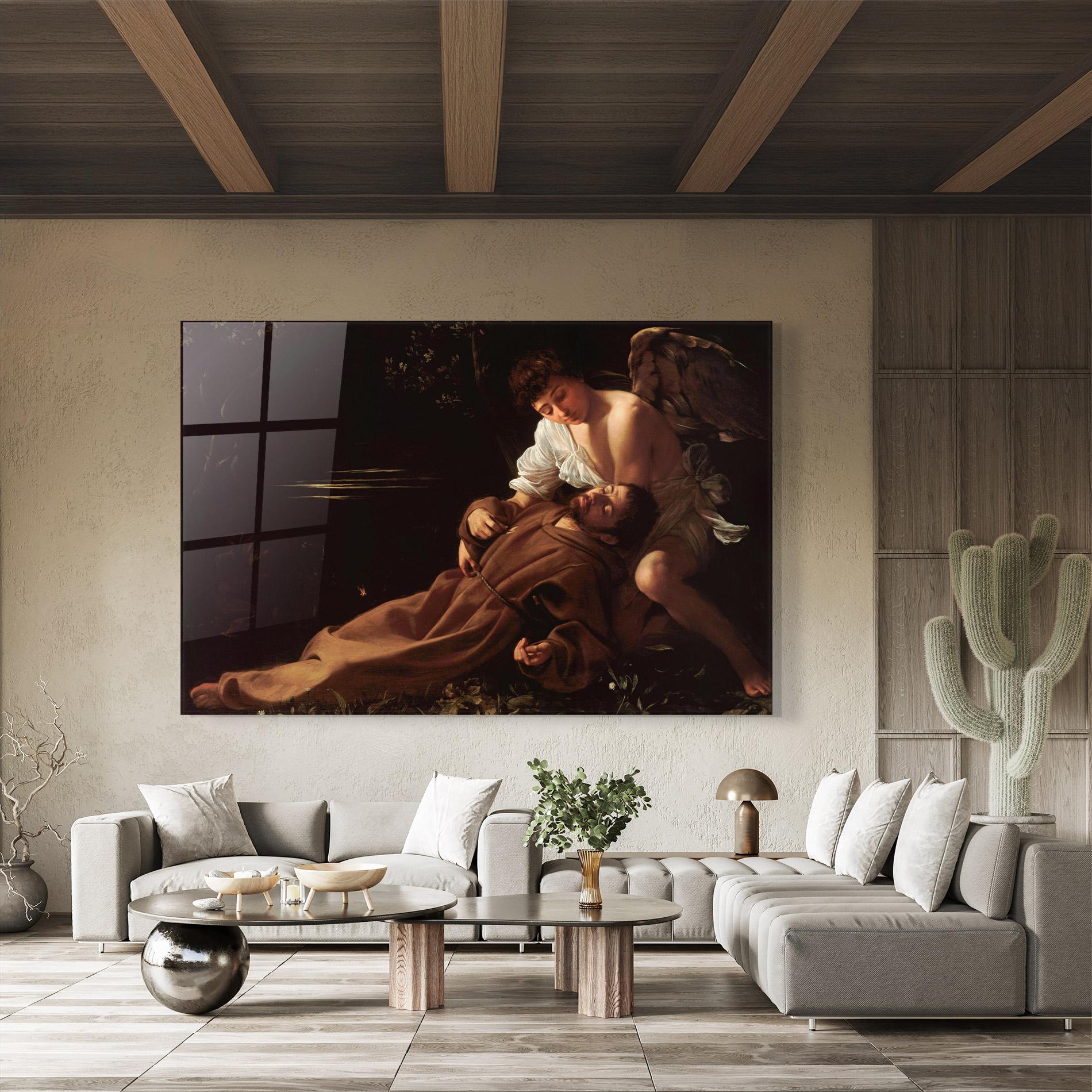 Obraz na Szkle Francis Of Assisi In Ecstasy mockup 8