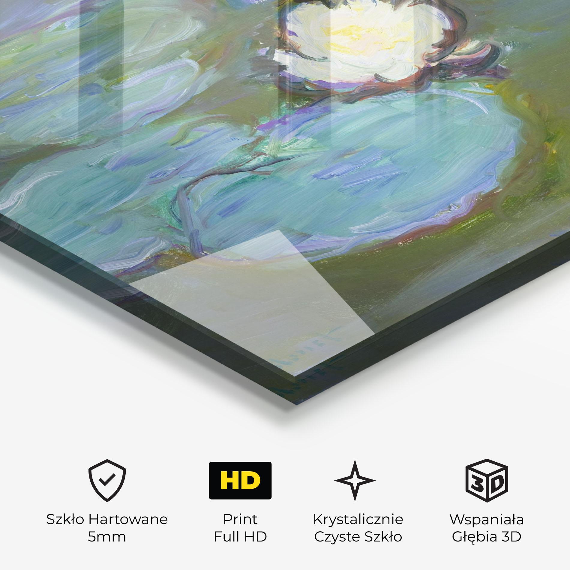 Obraz na Szkle Nympheas Monet. mockup 3
