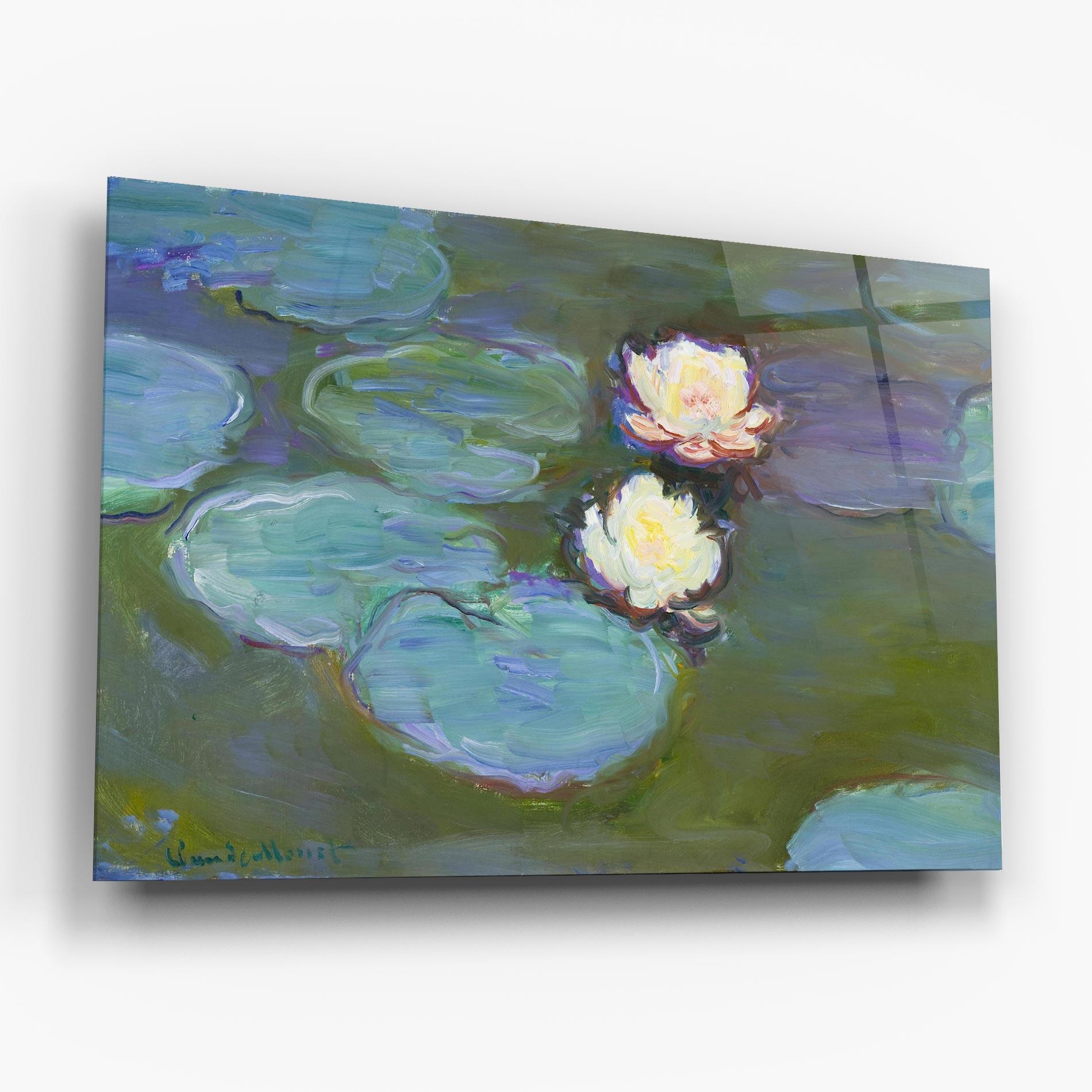 Obraz na Szkle Nympheas Monet. mockup 6