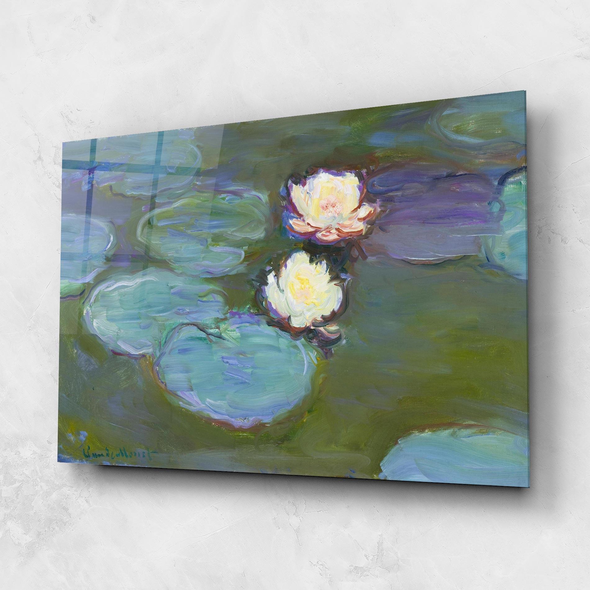 Obraz na Szkle Nympheas Monet. mockup 1
