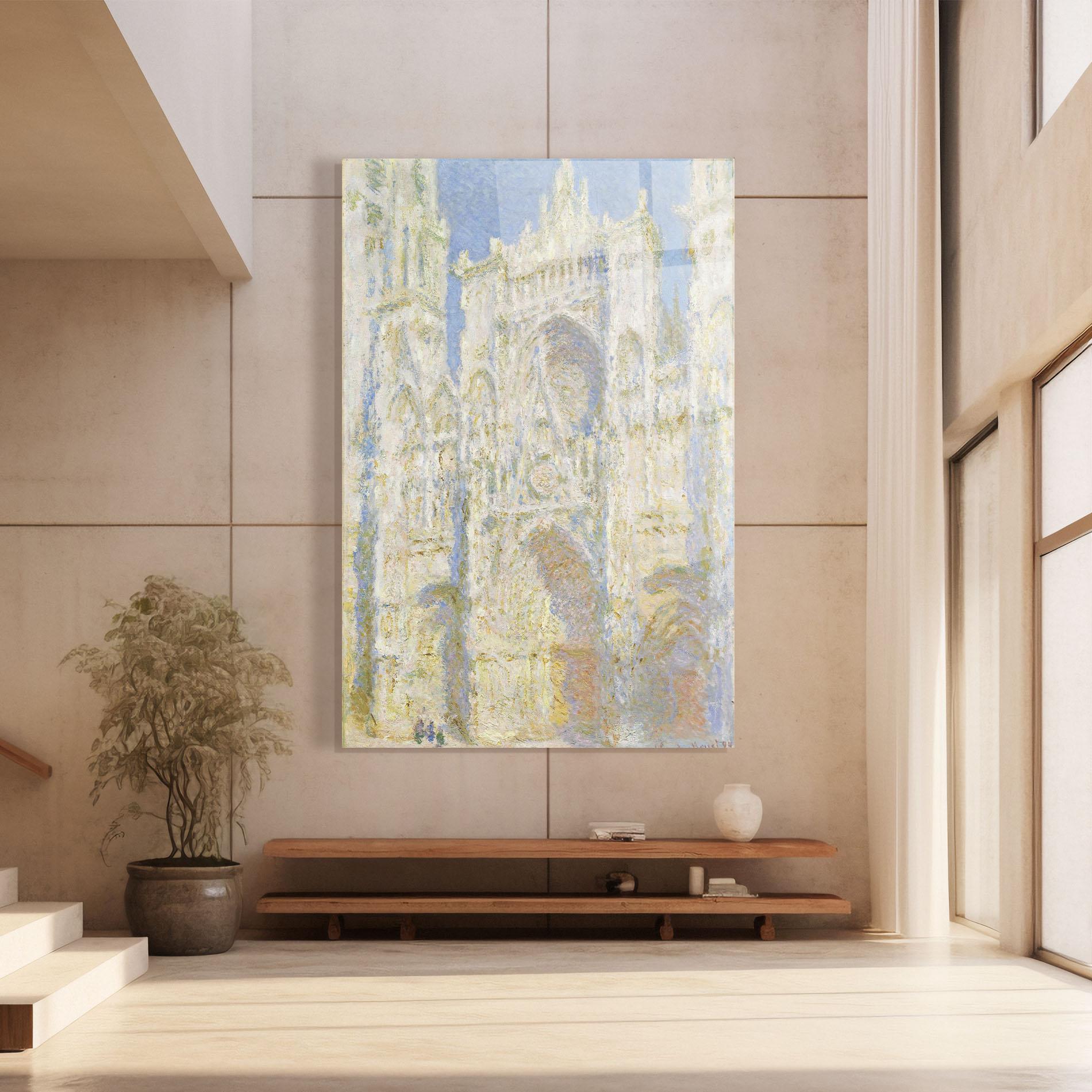 Obraz na Szkle Rouen Cathedral mockup 8